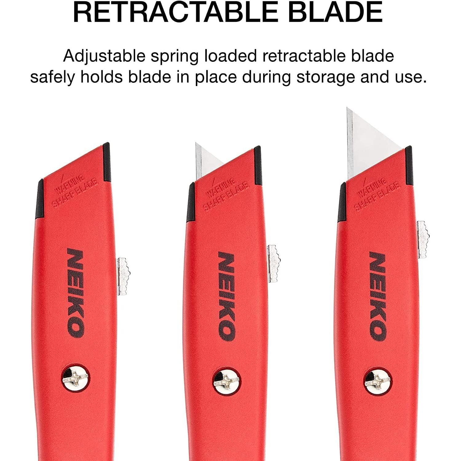 Cuchillo Utilitario Retráctil NEIKO 00679A - Paquete de 2