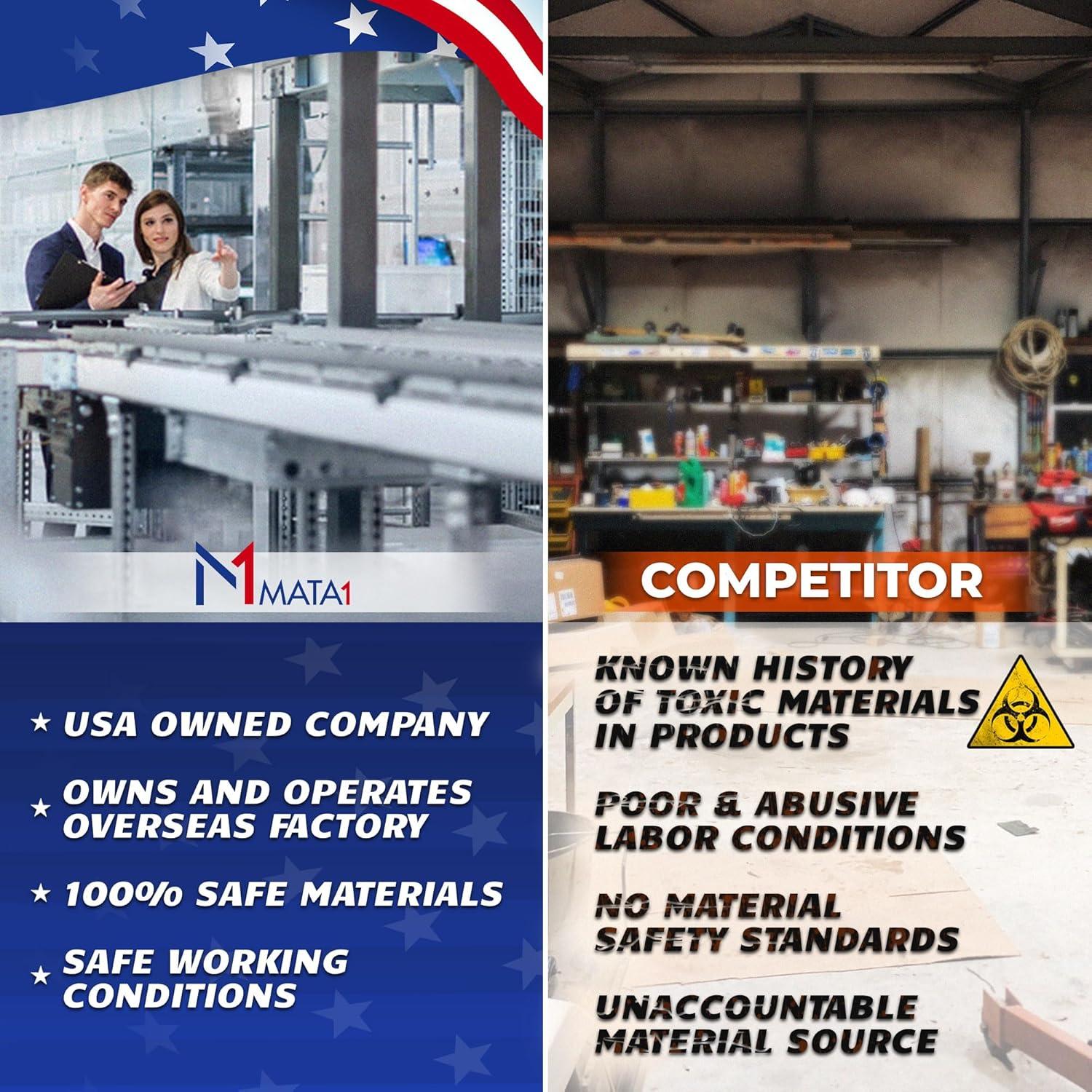 Imanes de Insignias Magnéticos Mata1 - 3 Piezas 44x12mm