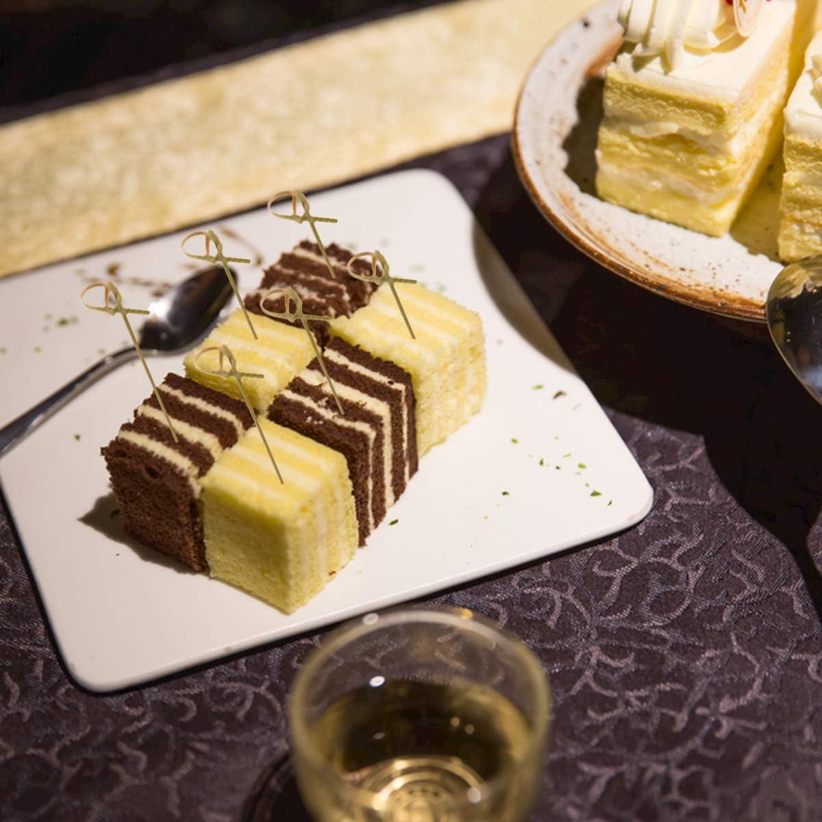 Paquete de 200 Brochetas de Bambú Natural DC-BEAUTIFUL 15.24 cm