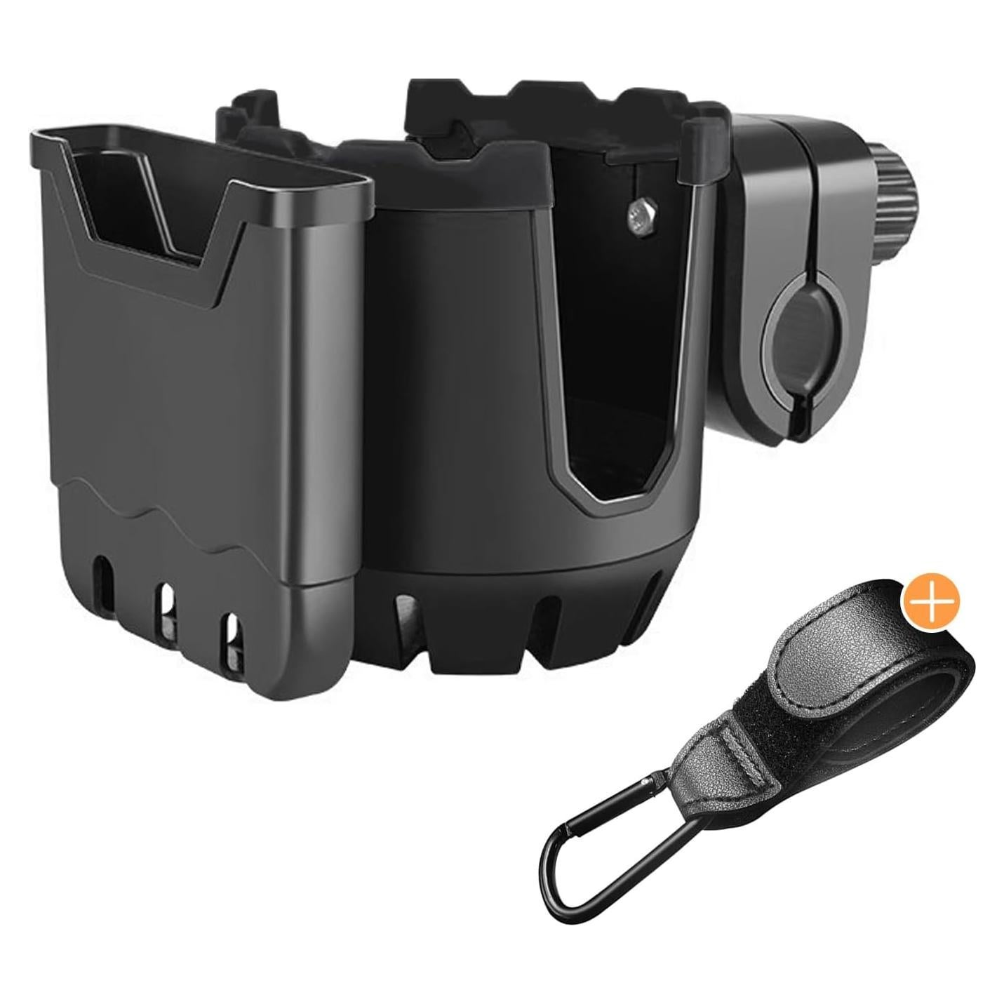 Soporte para Tazas y Teléfono Xislet 2 en 1 Negro