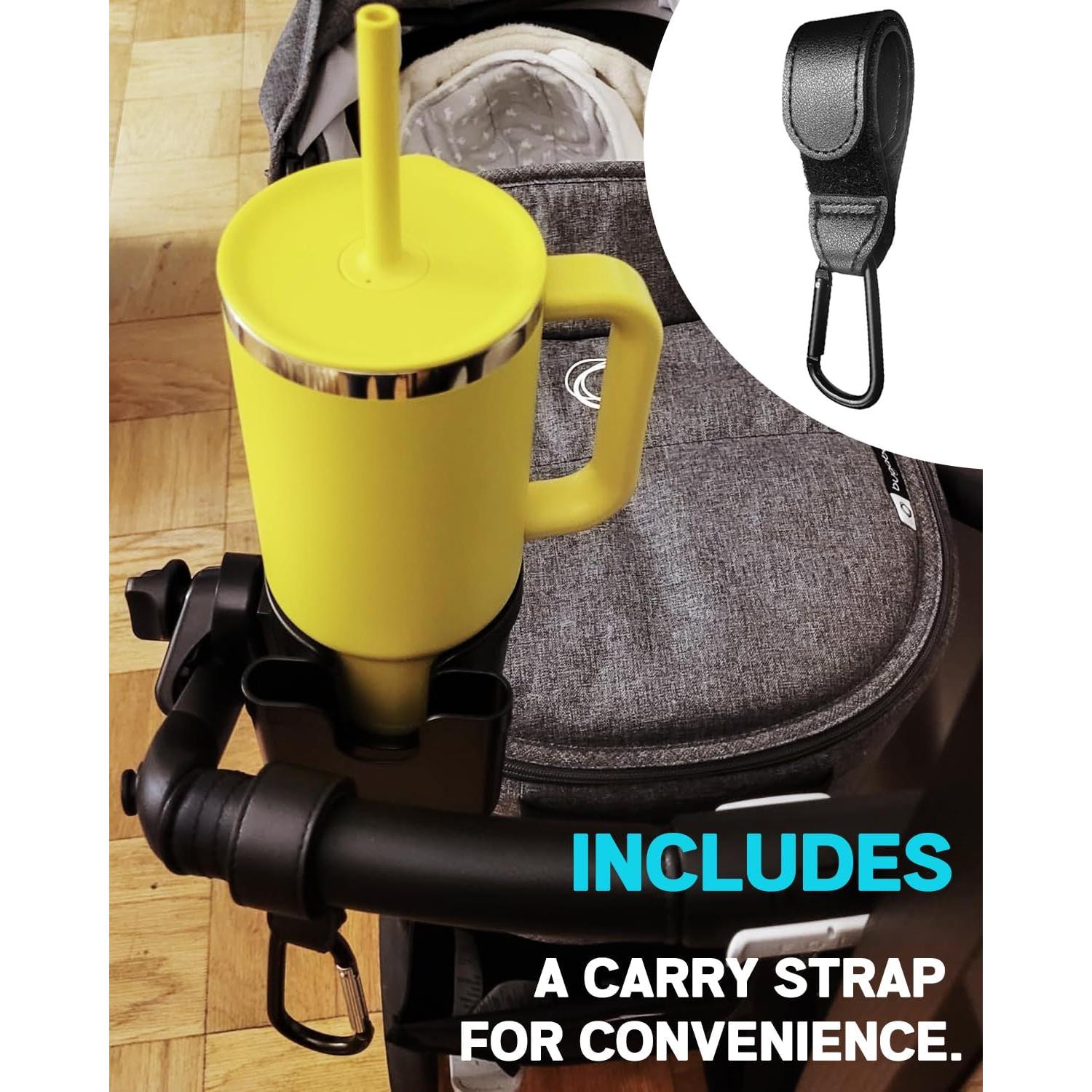 Soporte para Tazas y Teléfono Xislet 2 en 1 Negro