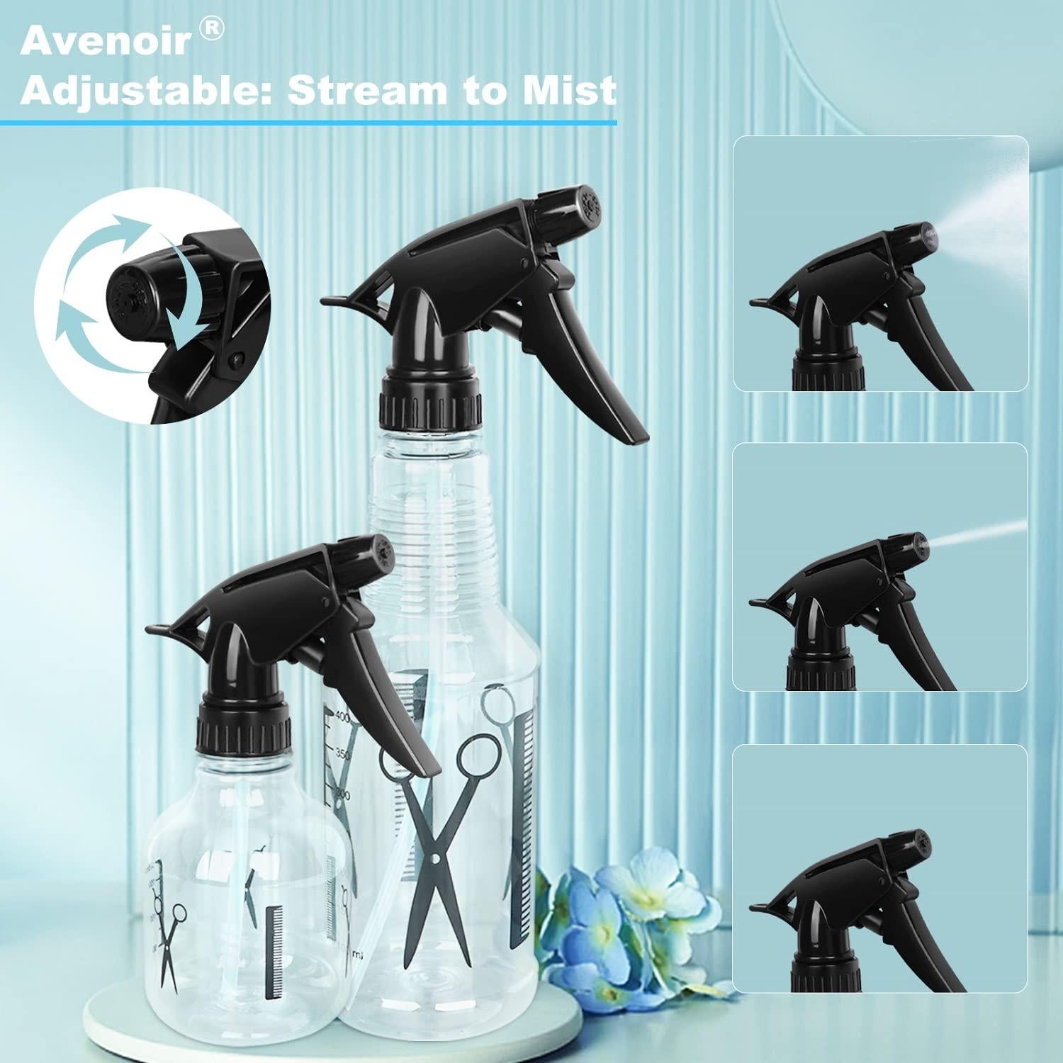 Botellas de Spray Avenoir 250ml y 500ml Ajustables para Limpieza y Cuidado