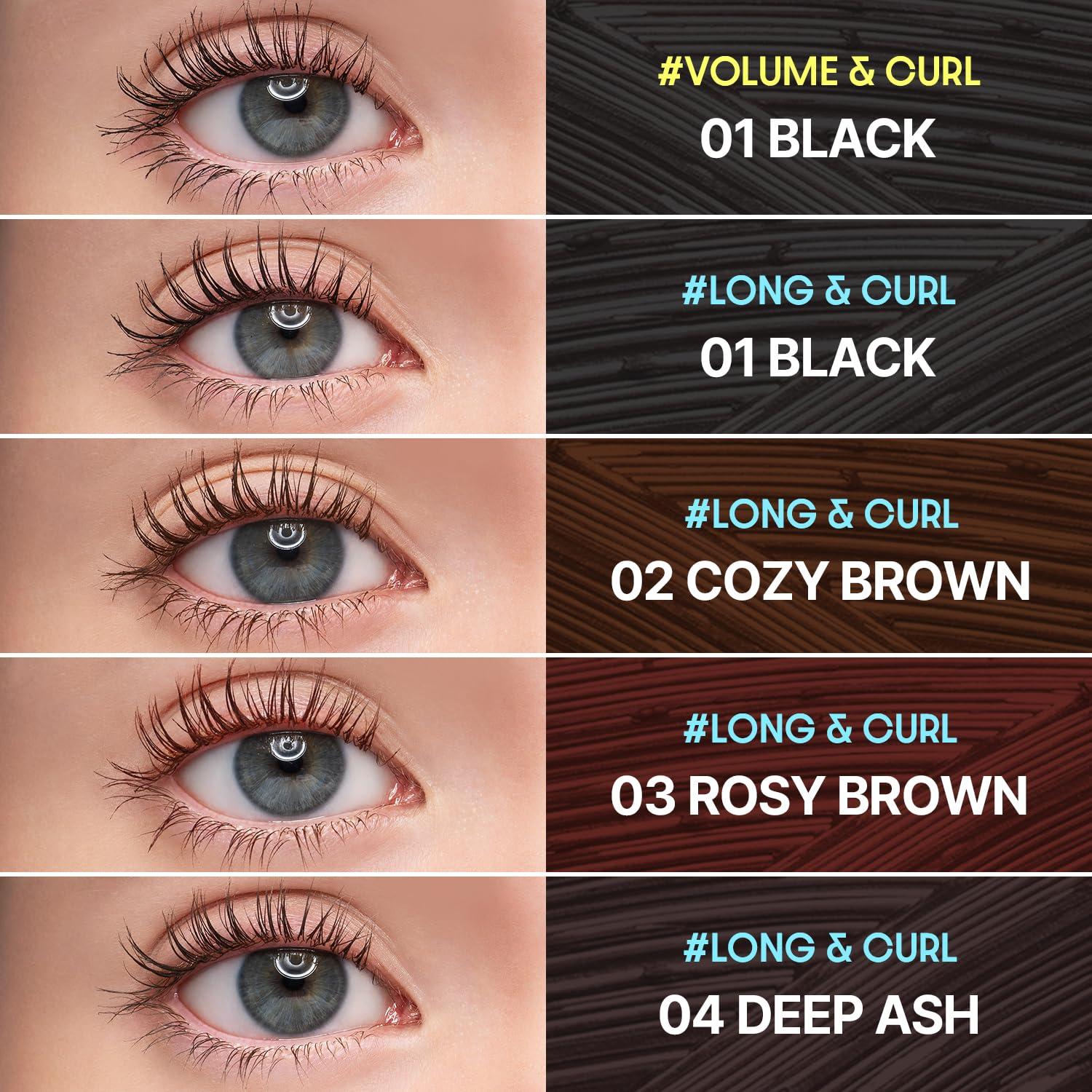 COSNORI Máscara Voluminizadora Negra Waterproof 7.1 ml