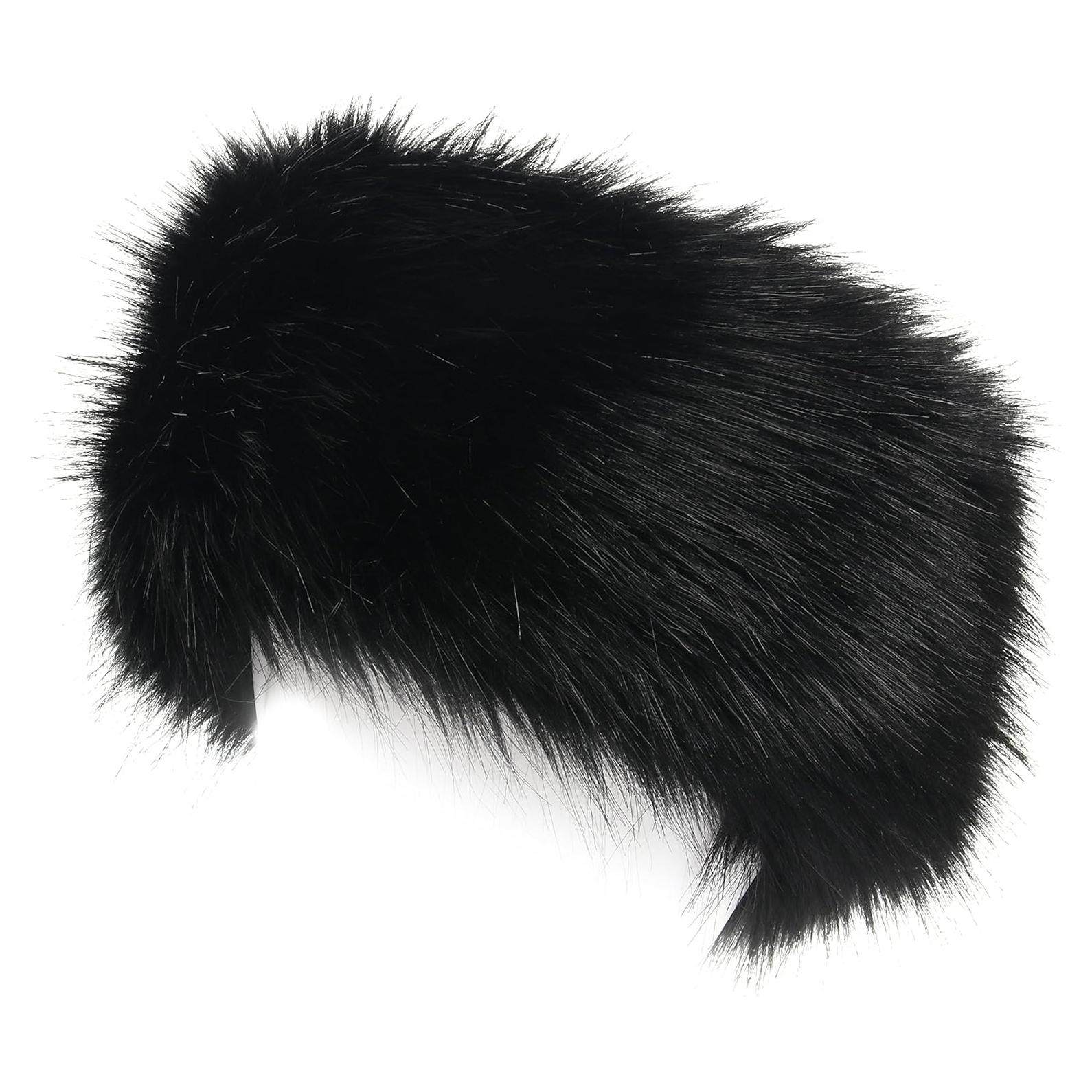 Diadema de Piel Sintética LA CARRIE para Mujeres - Calentador de Oídos