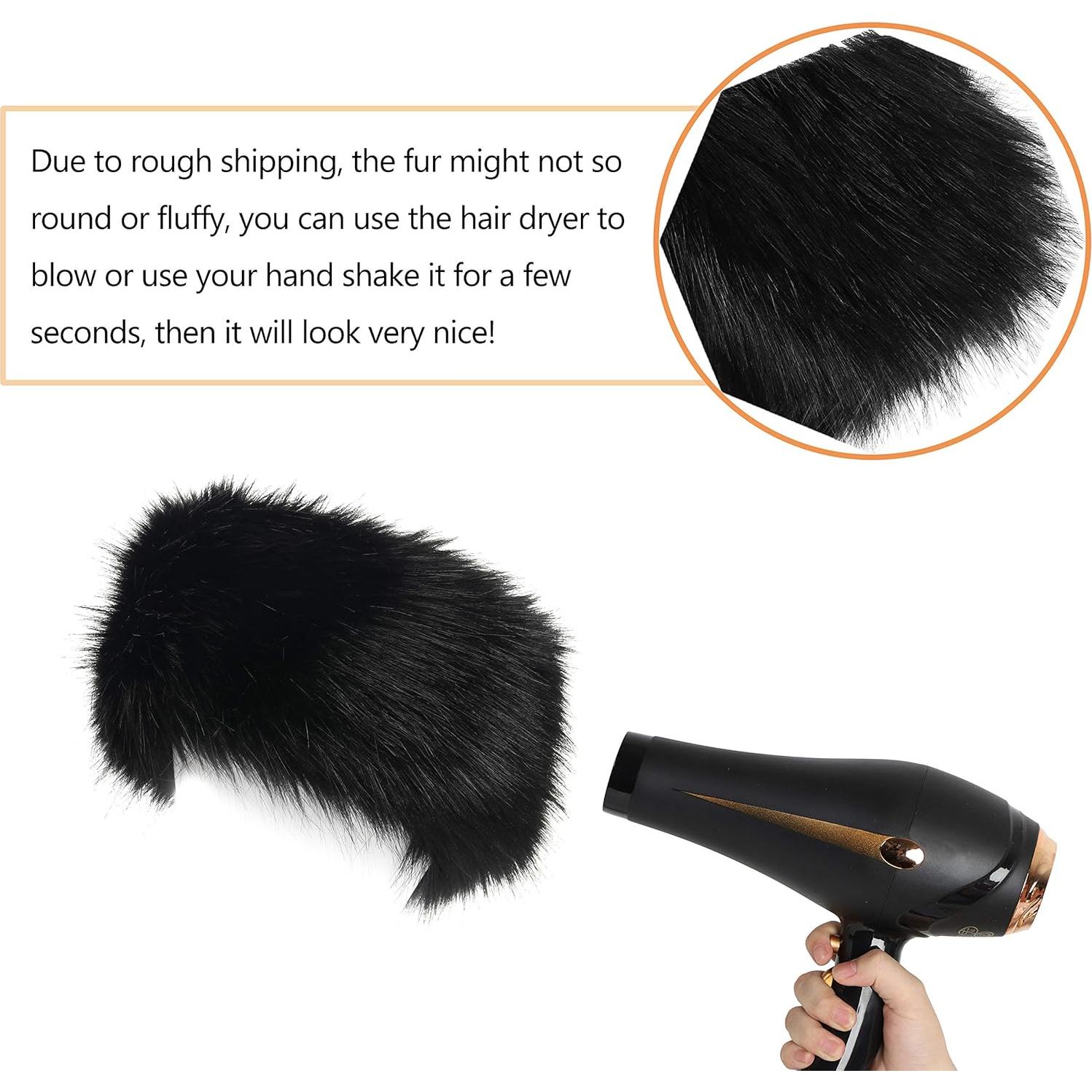 Diadema de Piel Sintética LA CARRIE para Mujeres - Calentador de Oídos