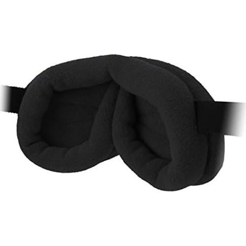 Máscara de Sueño de Lujo Dream Essentials - Forro Polar Negro