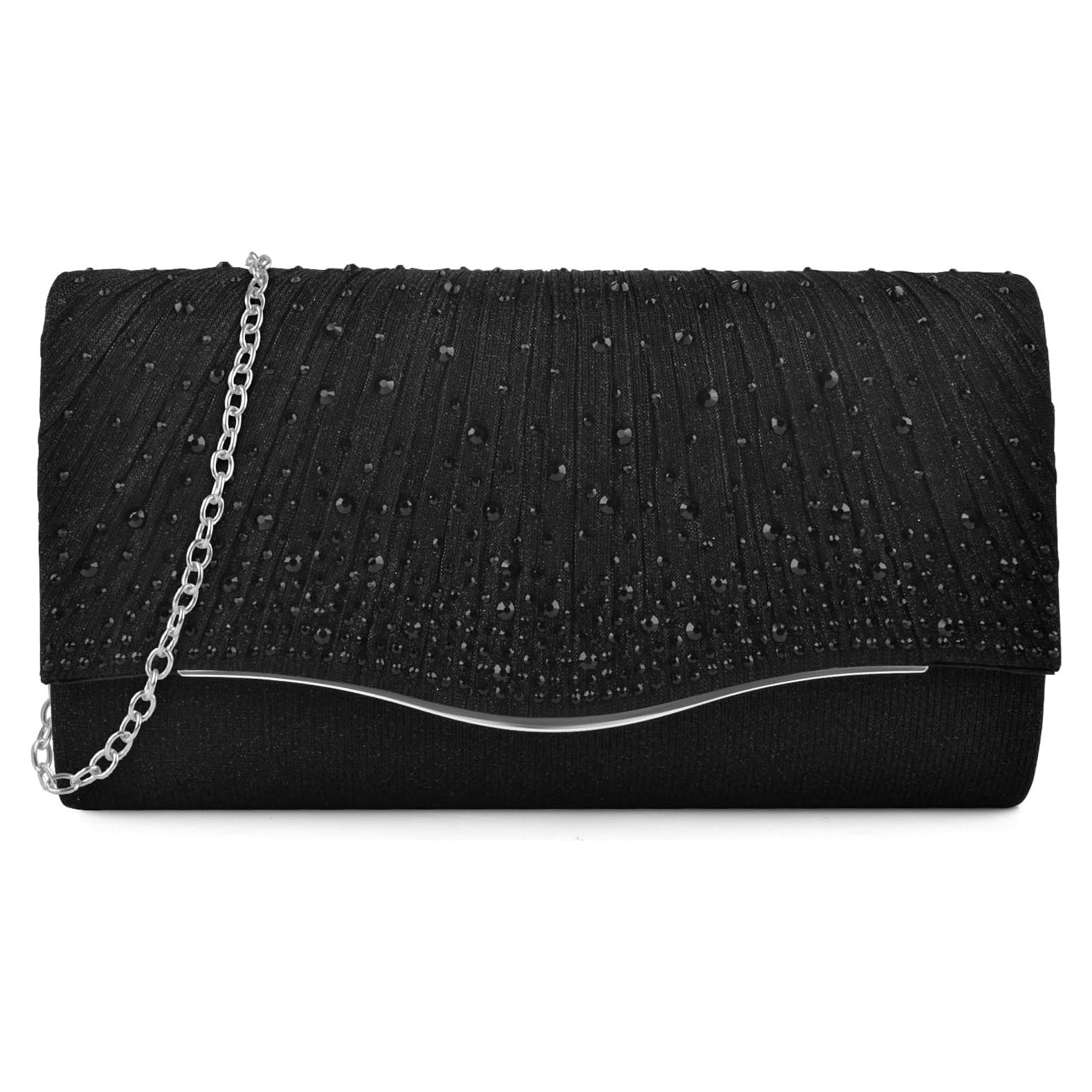 Bolsos de Mano TINDTOP para Mujeres - Clutch de Noche Suede