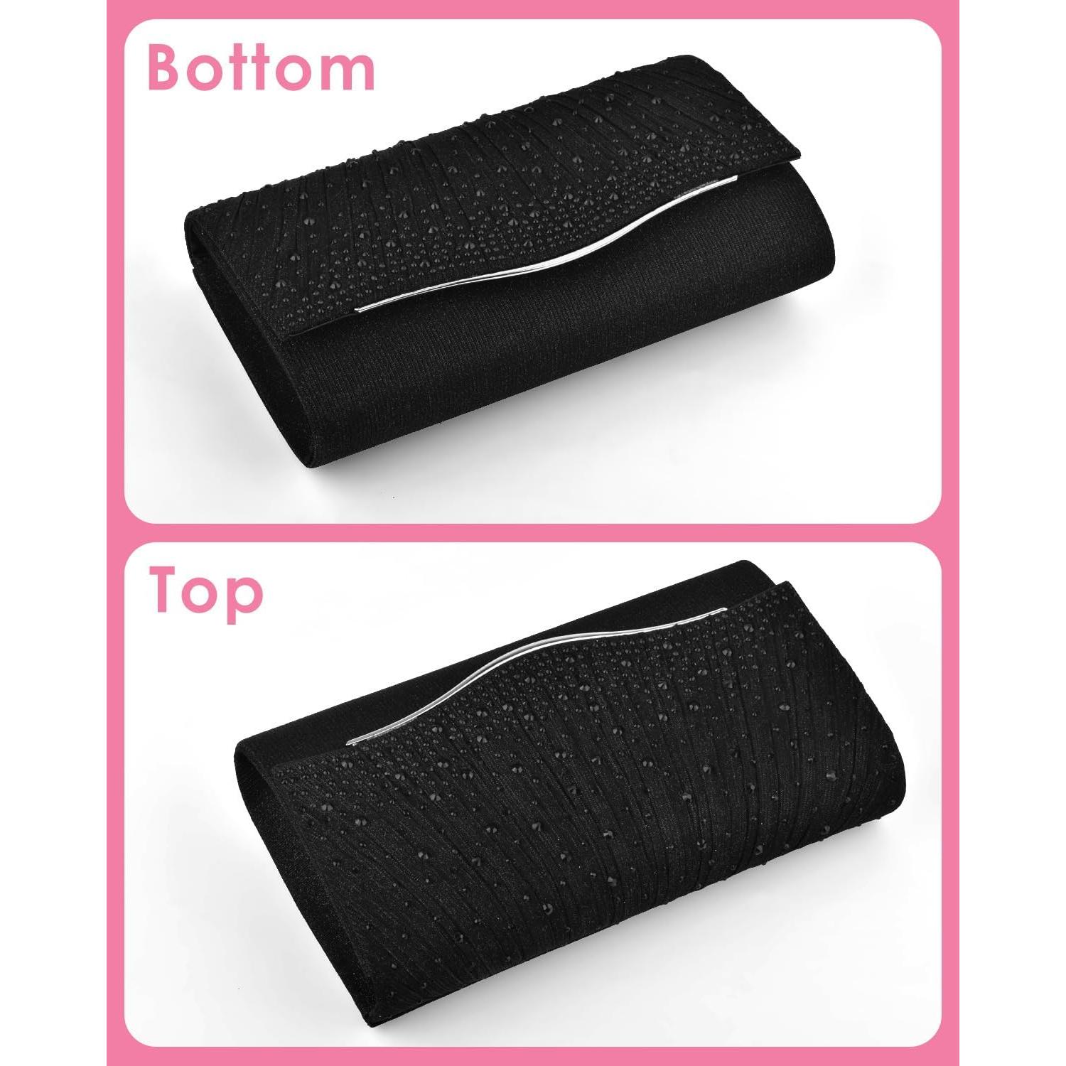 Bolsos de Mano TINDTOP para Mujeres - Clutch de Noche Suede