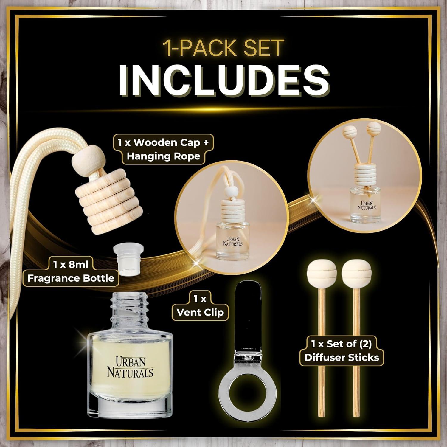 Ambientador de Aire Colgante Urban Naturals 1 Vía - Fragancia Premium