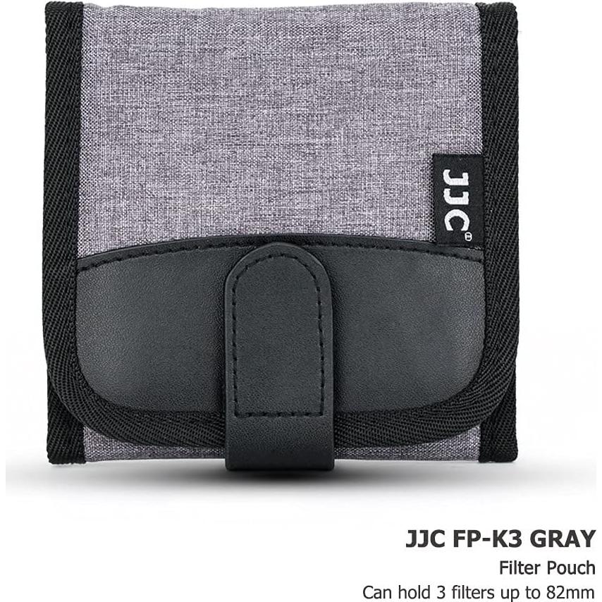 Funda de Filtro JJC FP-K3 para 3 Filtros Circulares hasta 82mm