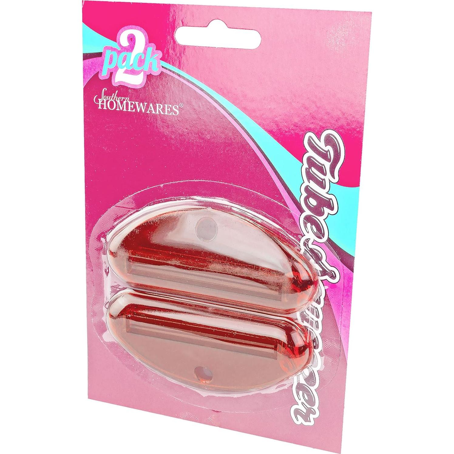 Exprimidor de Tubos Multiusos Southern Homewares Rojo - Paquete de 2