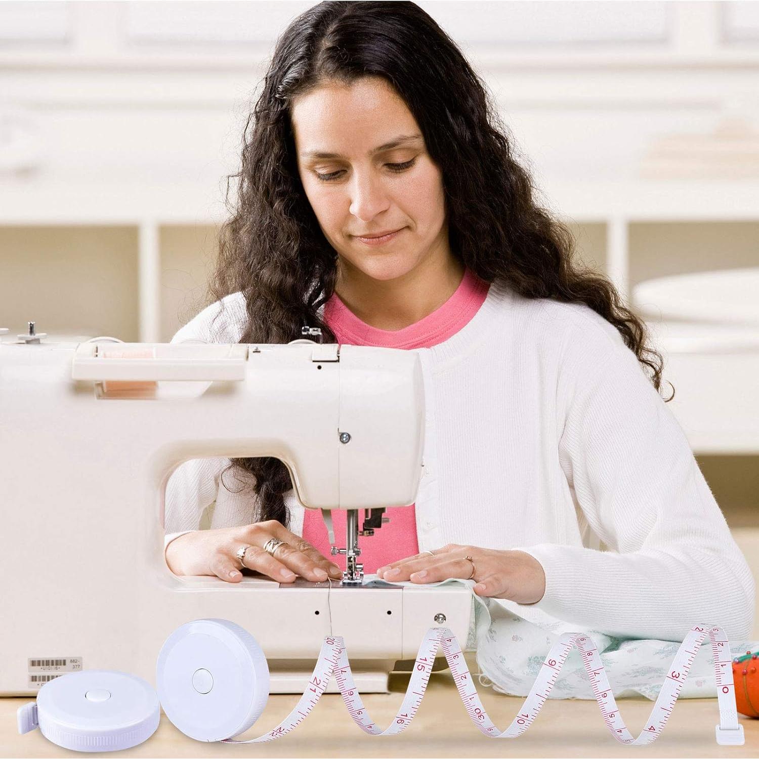 Paquete de 12 cintas métricas retráctiles E ELAINFIA 150 cm