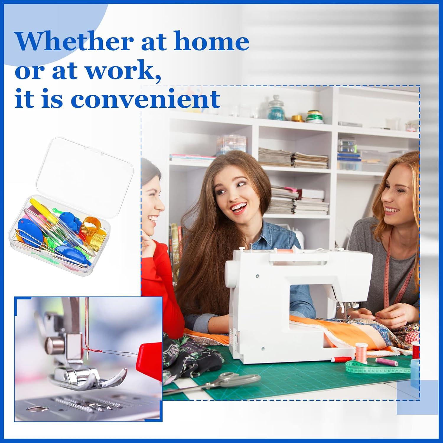 Kit de Costura 26 Piezas MTLEE - Enhebradores, Tijeras y Más