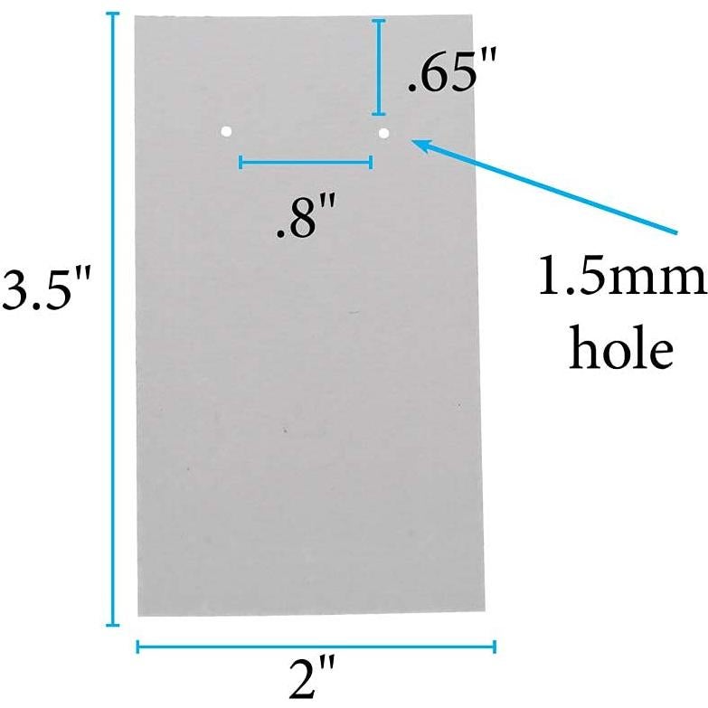 Perforador Doble para Pendientes Tarjetas de Joyas