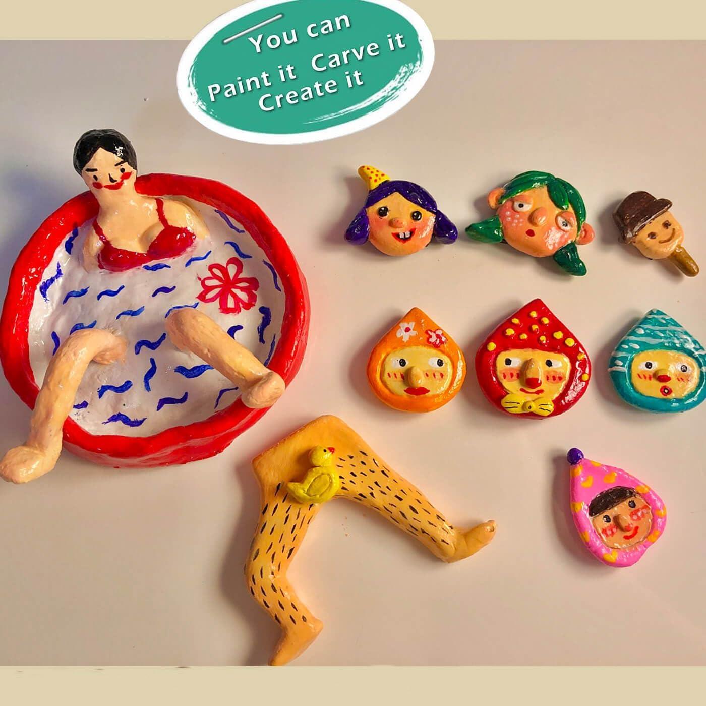 ReArt Arcilla Polimérica Horno 2.0kg Blanca No Tóxica