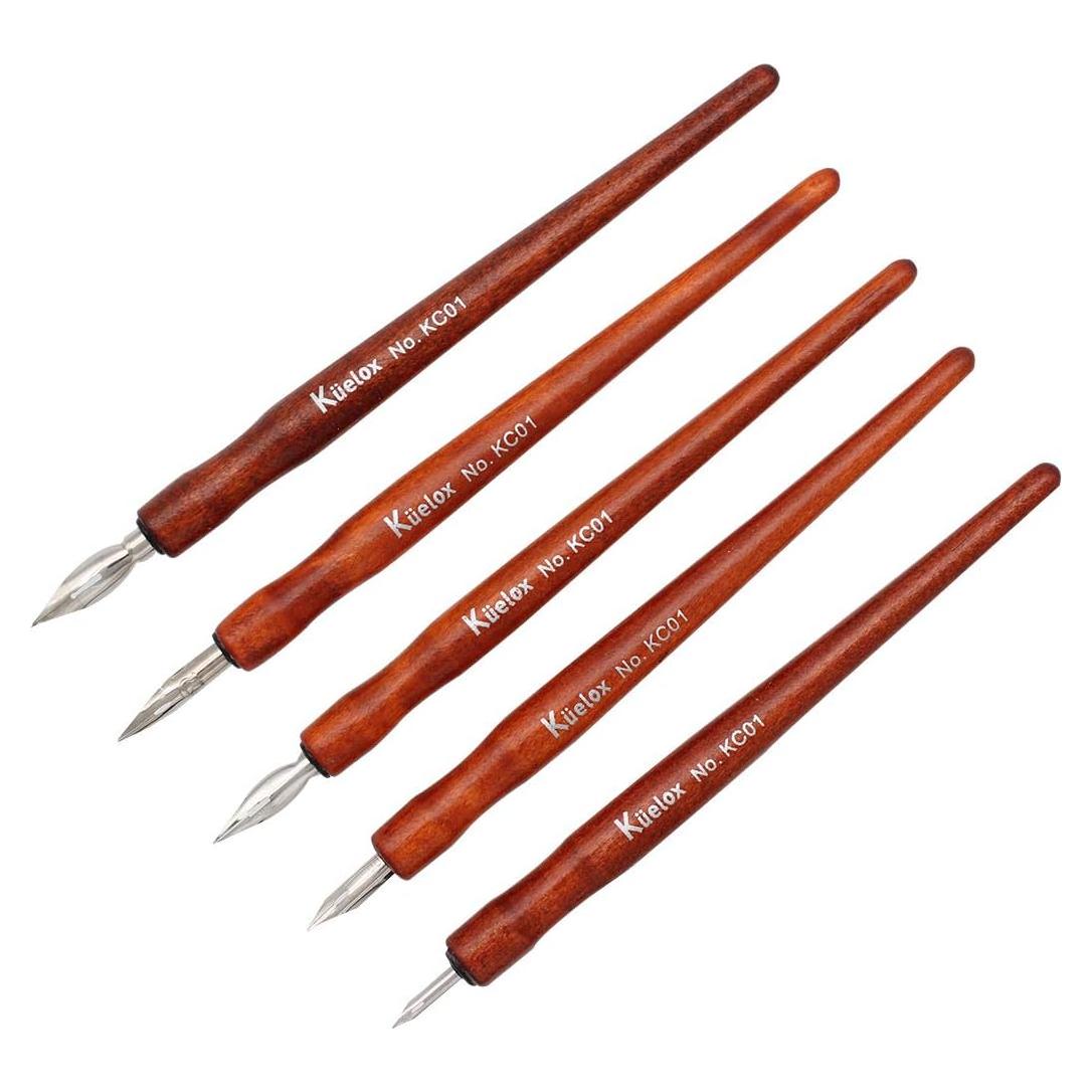 Juego de Plumas SIPLIV Profesional - 5 Piezas Ergonómicas