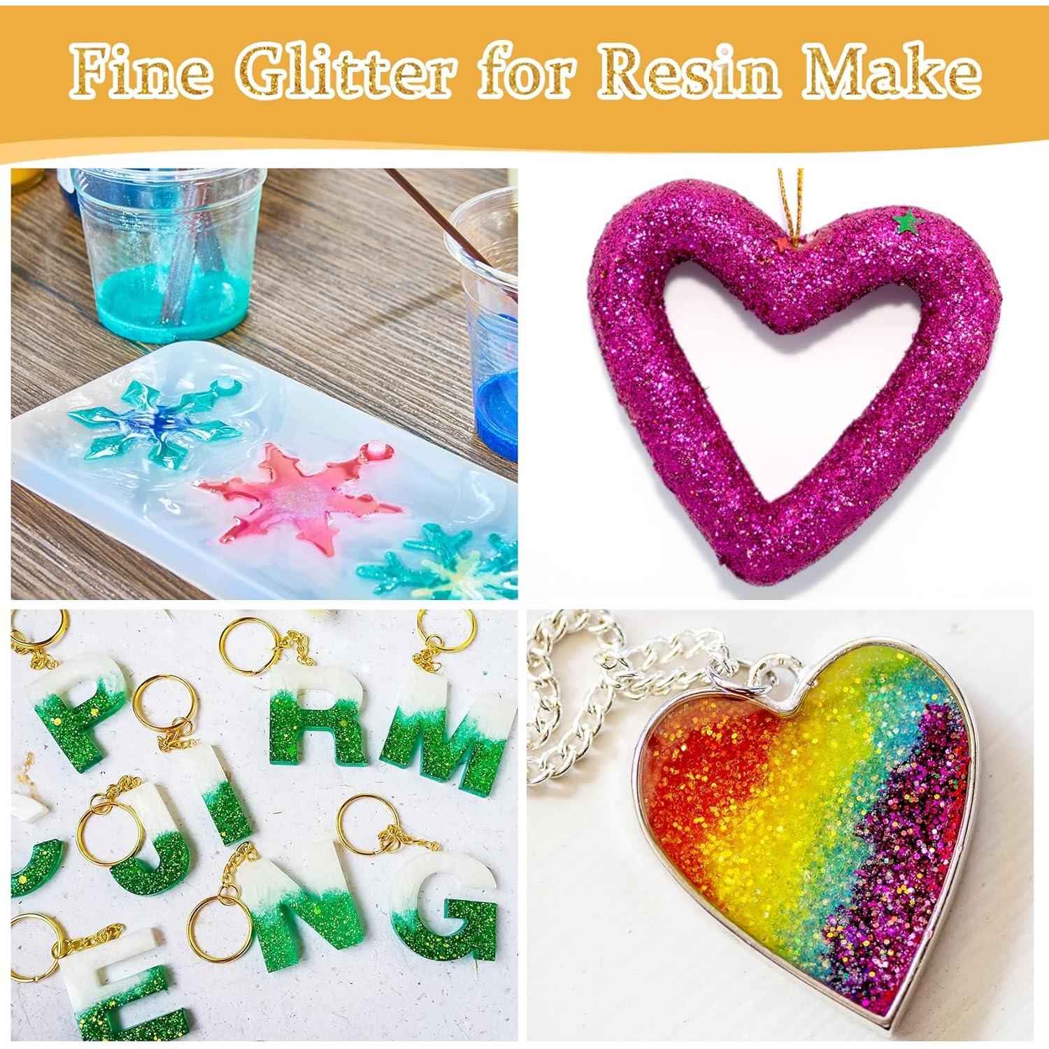 Set de 12 Colores de Brillantina Fina PIXGLITTER 192.78 g