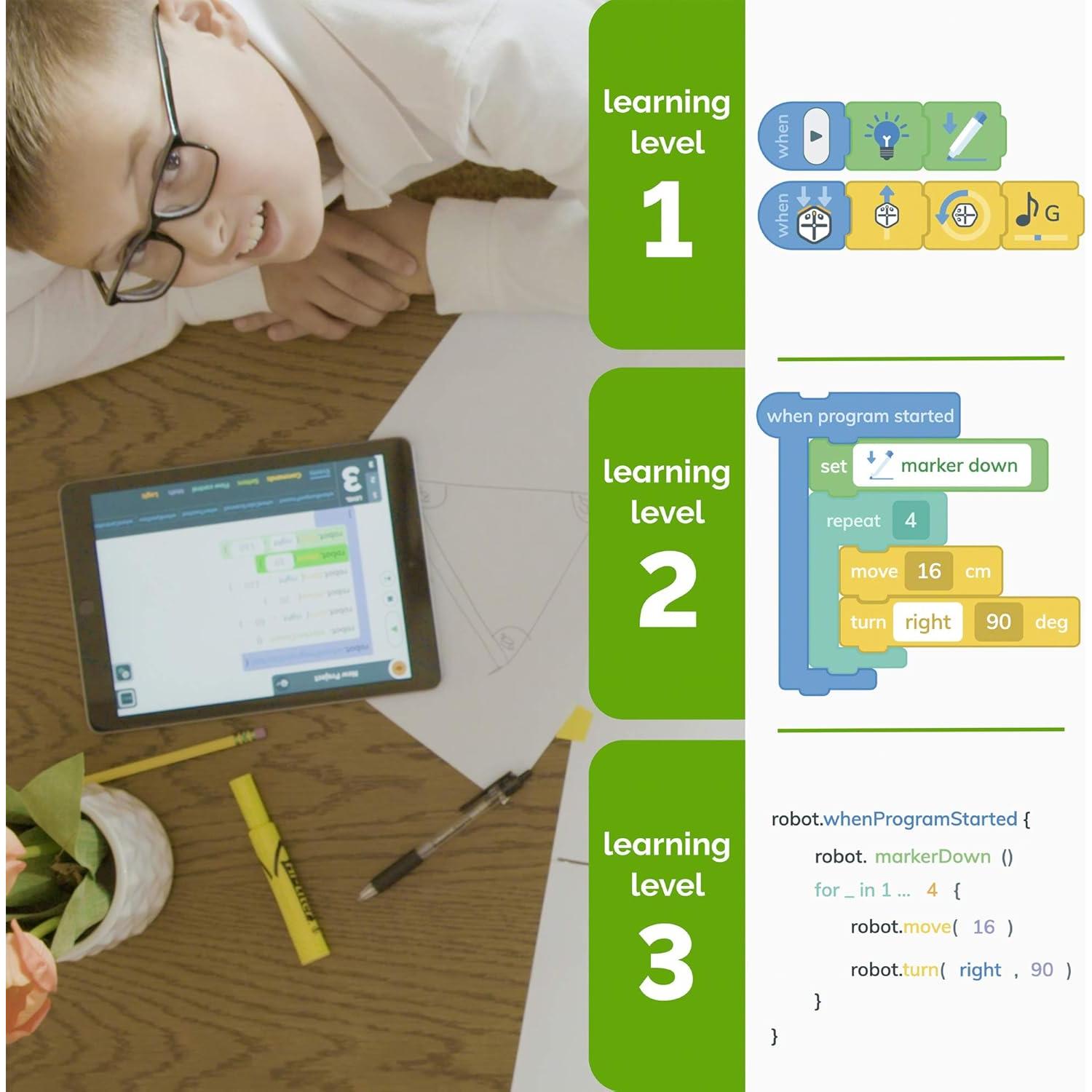 Robot de Codificación iRobot Root rt0 para Niños 6+