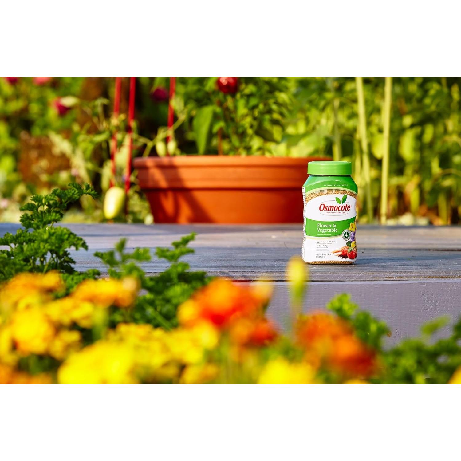 Fertilizante Osmocote 0.45 kg para Flores y Verduras