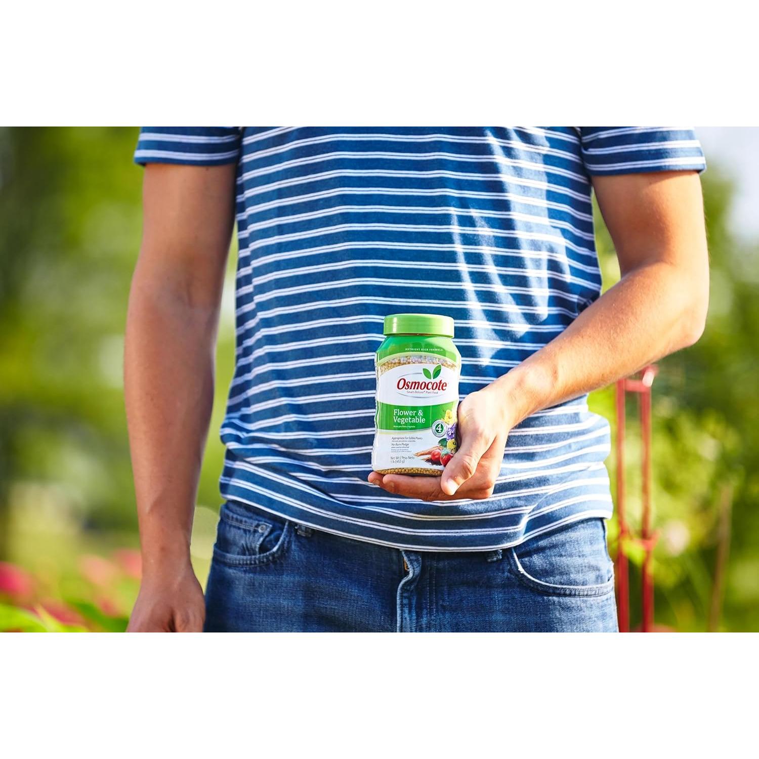 Fertilizante Osmocote 0.45 kg para Flores y Verduras