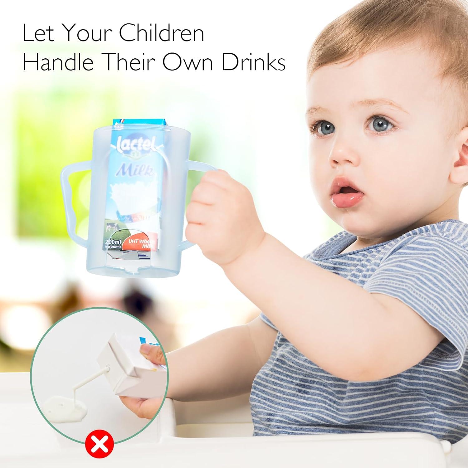 Soporte para Bolsas de Comida Momcozy Azul - Antideslizante y Seguro