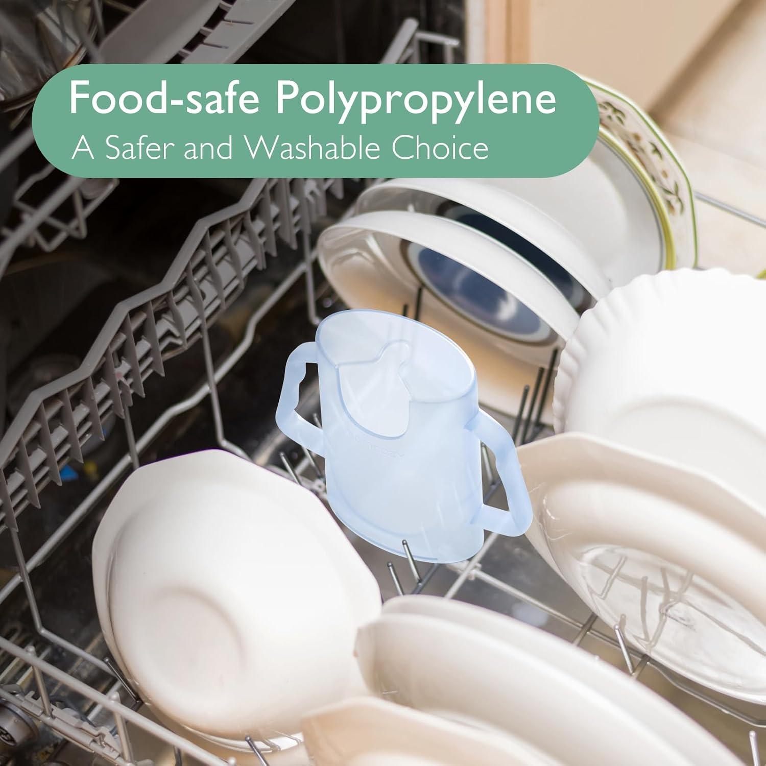 Soporte para Bolsas de Comida Momcozy Azul - Antideslizante y Seguro