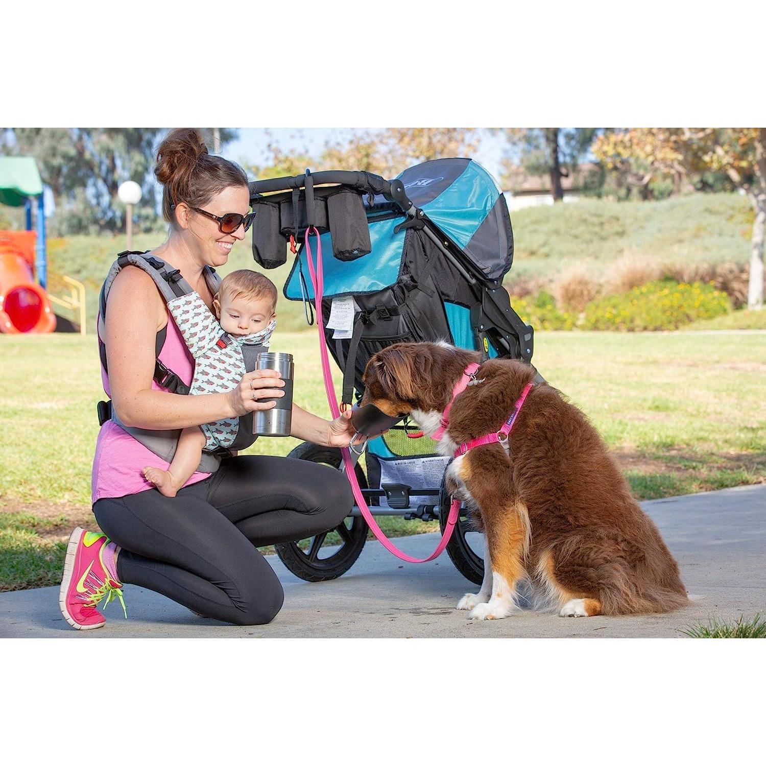 Botella de Agua Portátil para Perros PetFusion 650ml Azul