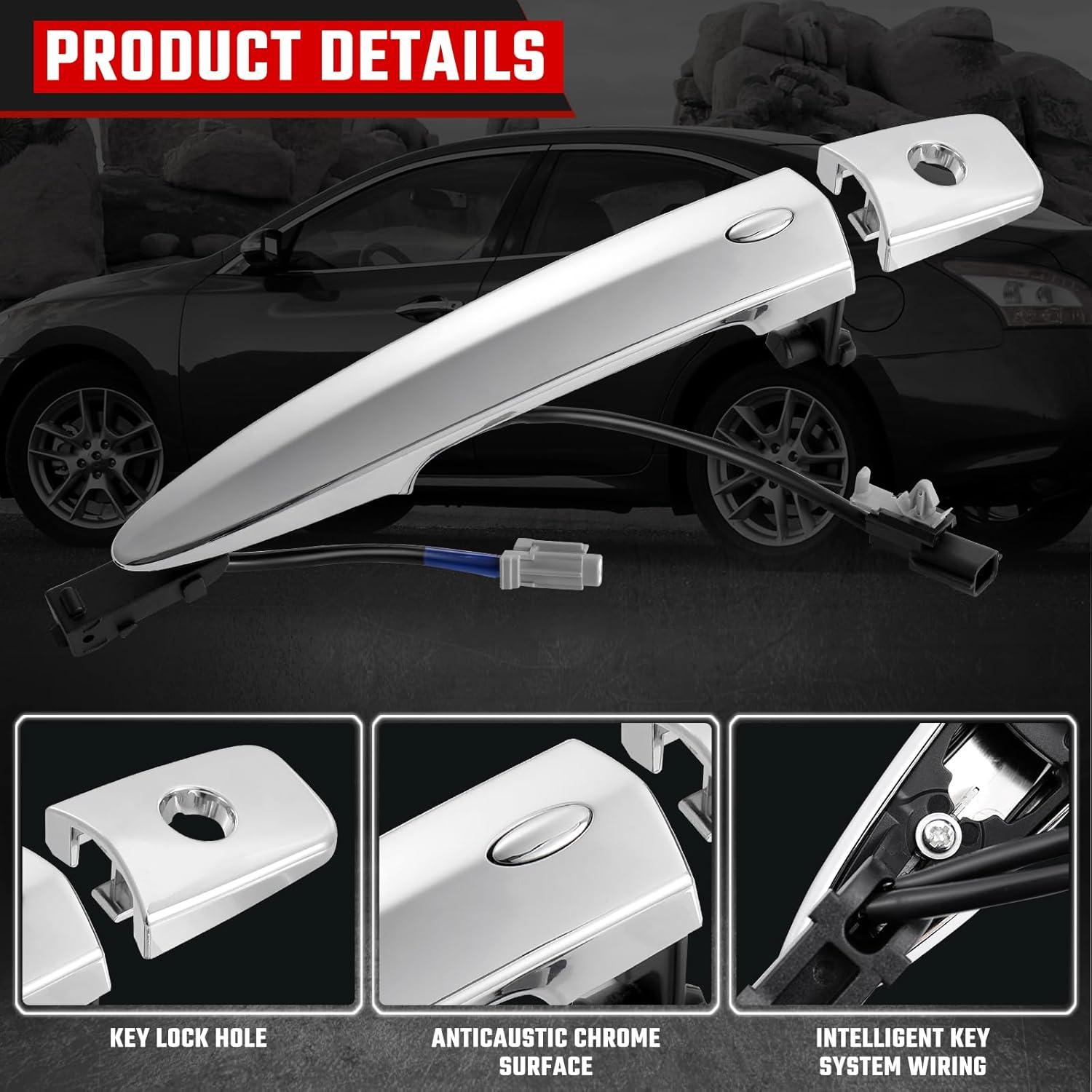 Mango de Puerta Exterior Cromado ISINSWIFT Izquierdo Nissan