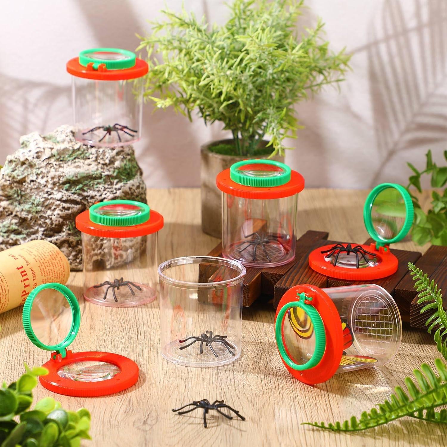 Kit de Recolección de Insectos Silipull 24 Pcs con Lupa