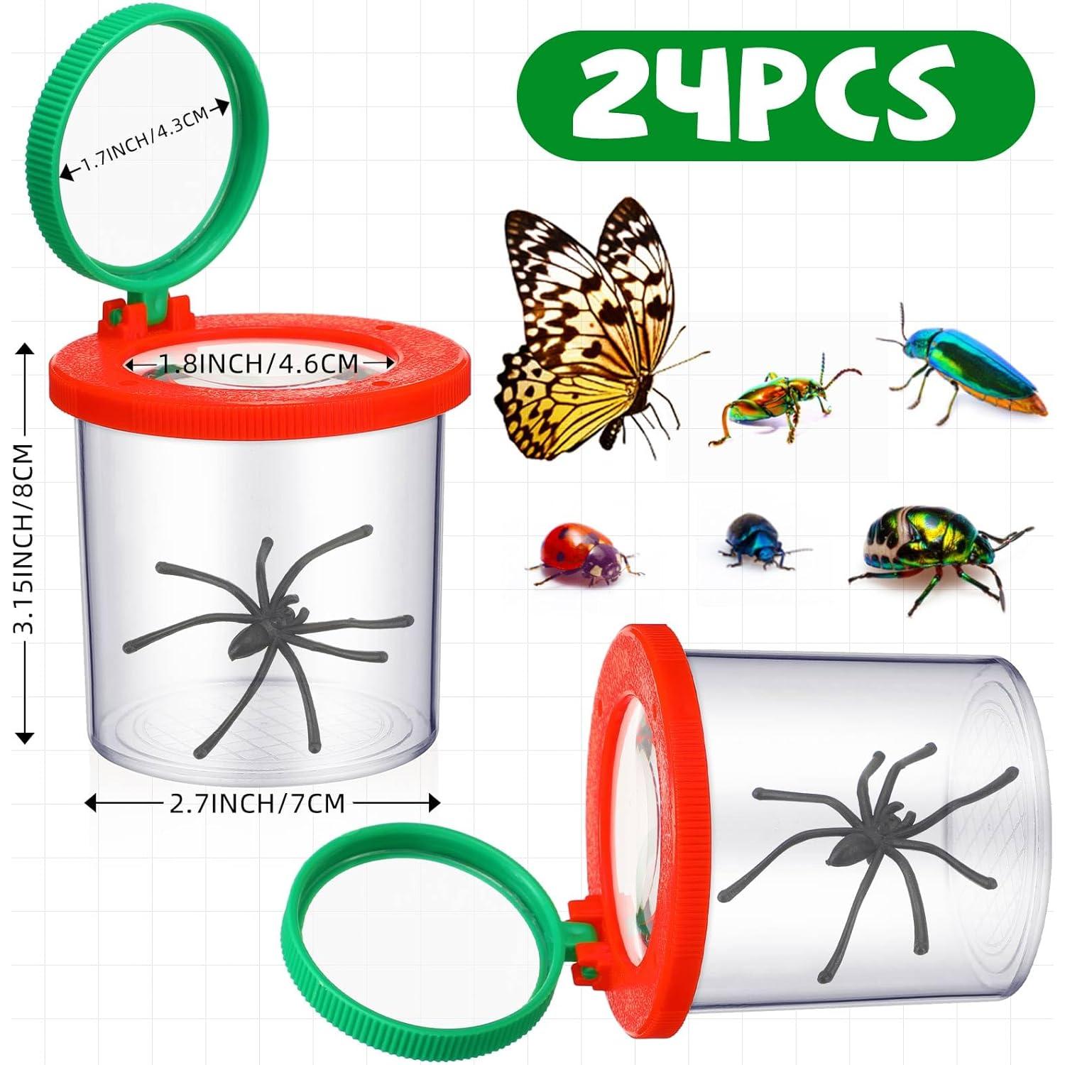 Kit de Recolección de Insectos Silipull 24 Pcs con Lupa