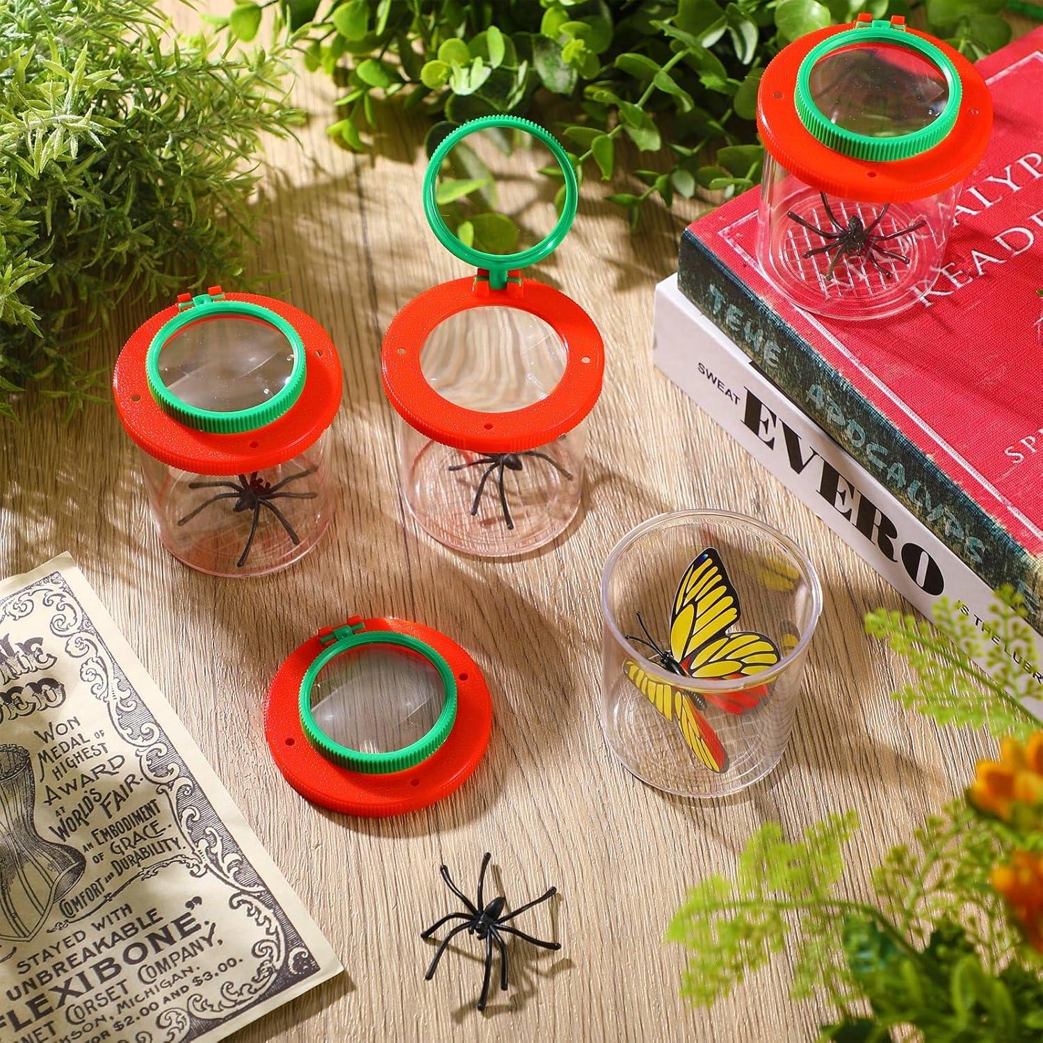 Kit de Recolección de Insectos Silipull 24 Pcs con Lupa