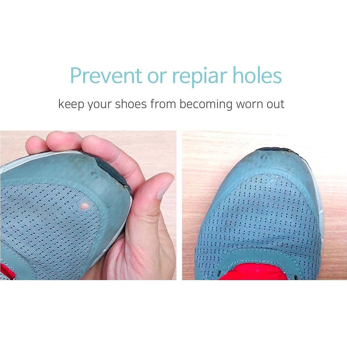 Parche Inserto Beige para Prevención de Agujeros en Zapatos