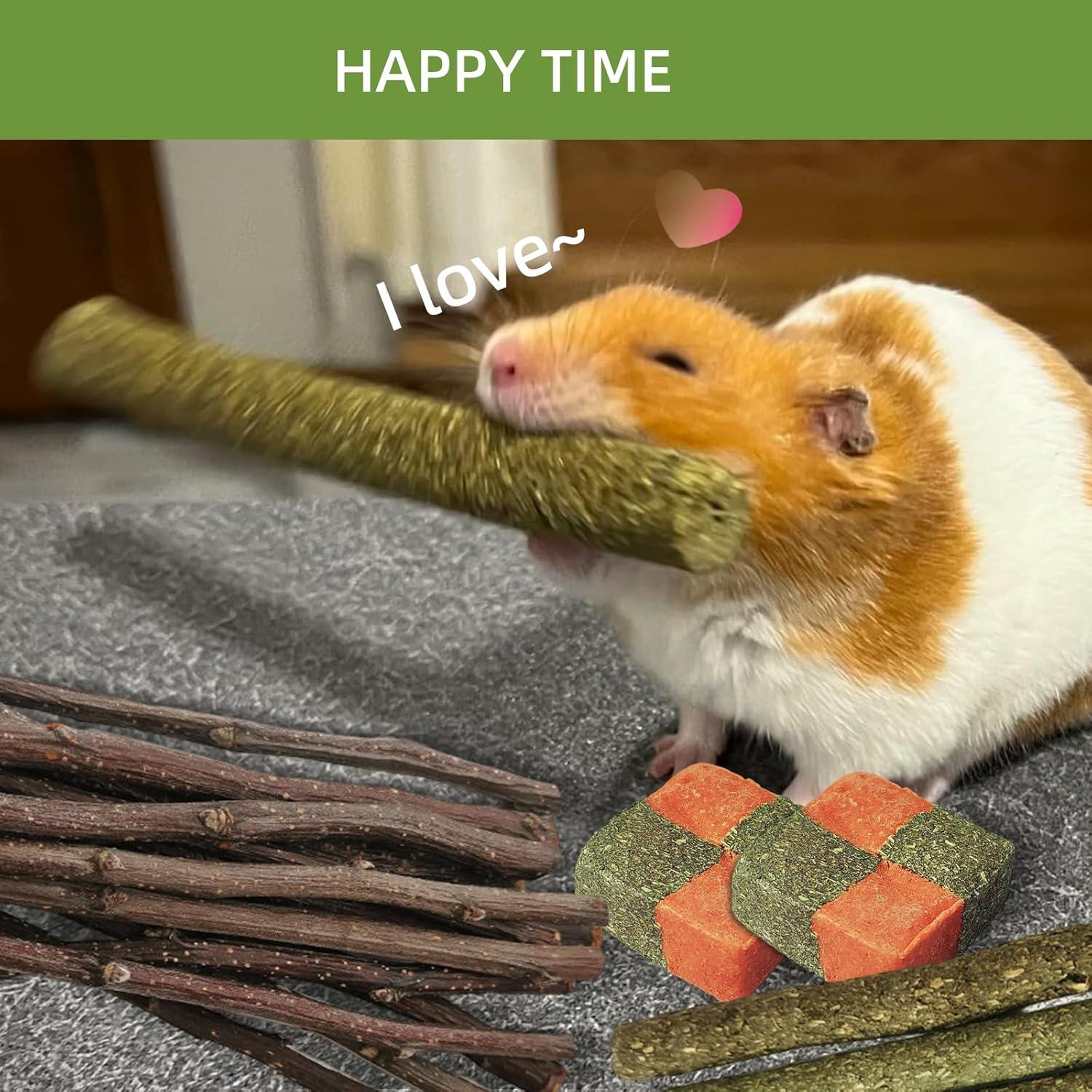 Juguetes para Conejos y Chinchillas Tyotrbs 50-60 Pcs