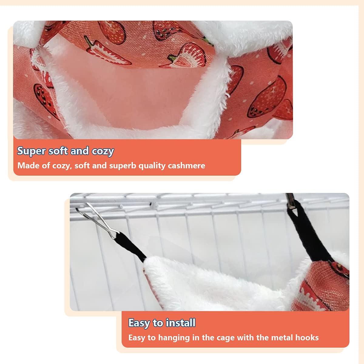 Hamaca de 3 Capas LEFTSTARER para Mascotas Pequeñas 30x30cm