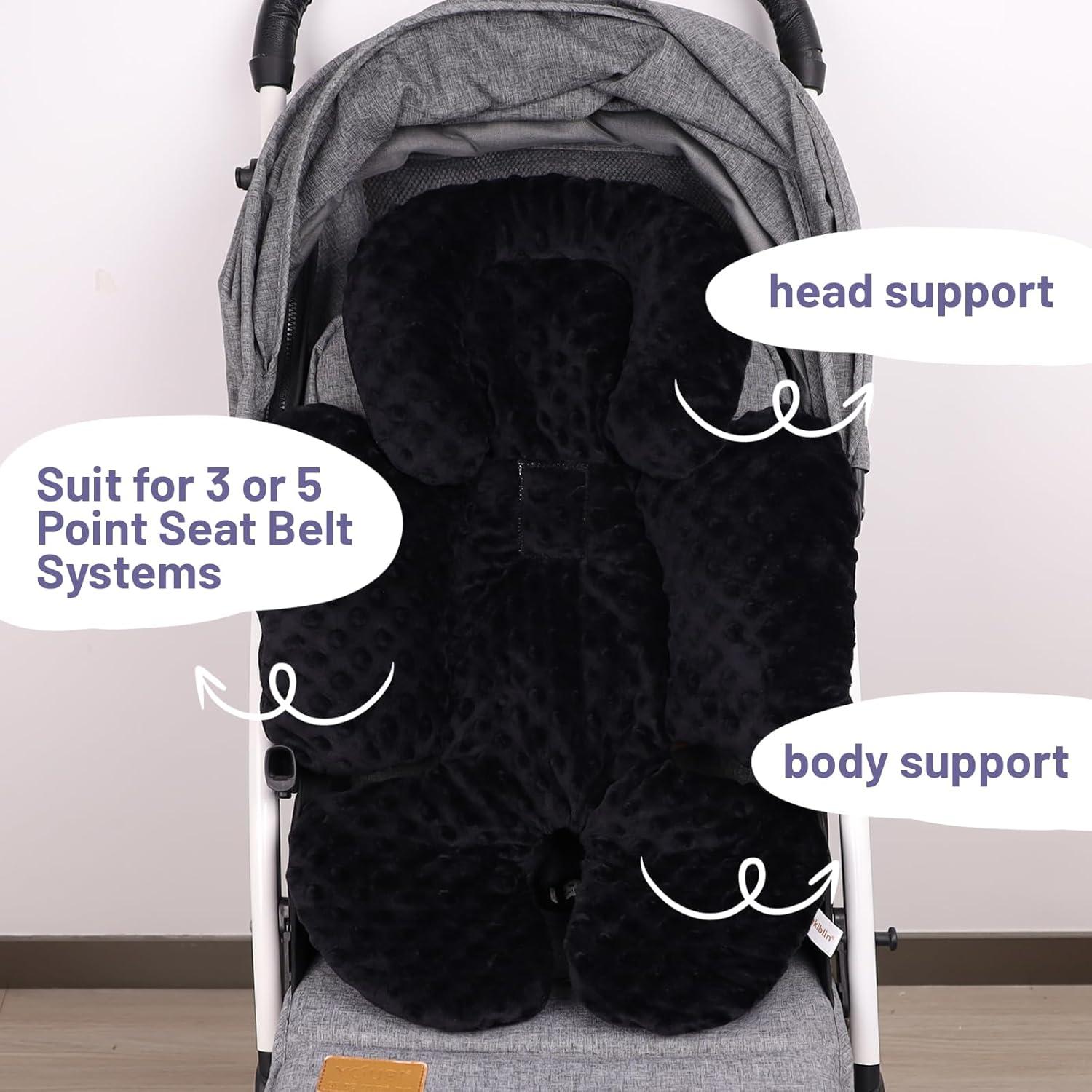 Inserto para Asiento de Auto Infantil KAKIBLIN Negro 2 en 1