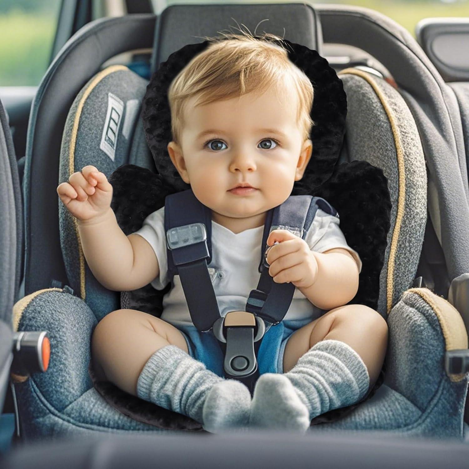 Inserto para Asiento de Auto Infantil KAKIBLIN Negro 2 en 1