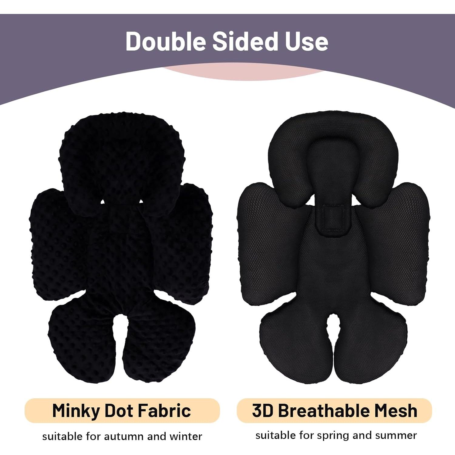 Inserto para Asiento de Auto Infantil KAKIBLIN Negro 2 en 1