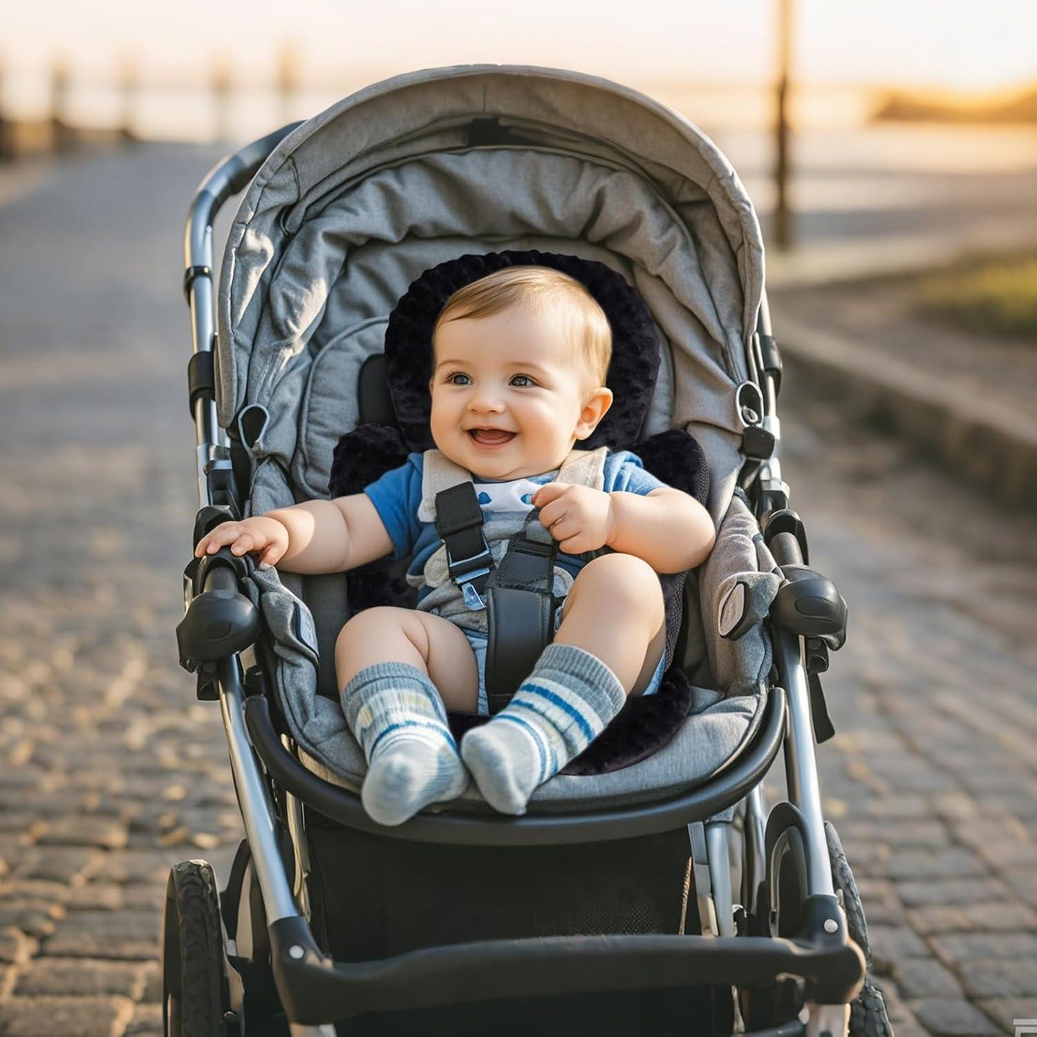 Inserto para Asiento de Auto Infantil KAKIBLIN Negro 2 en 1