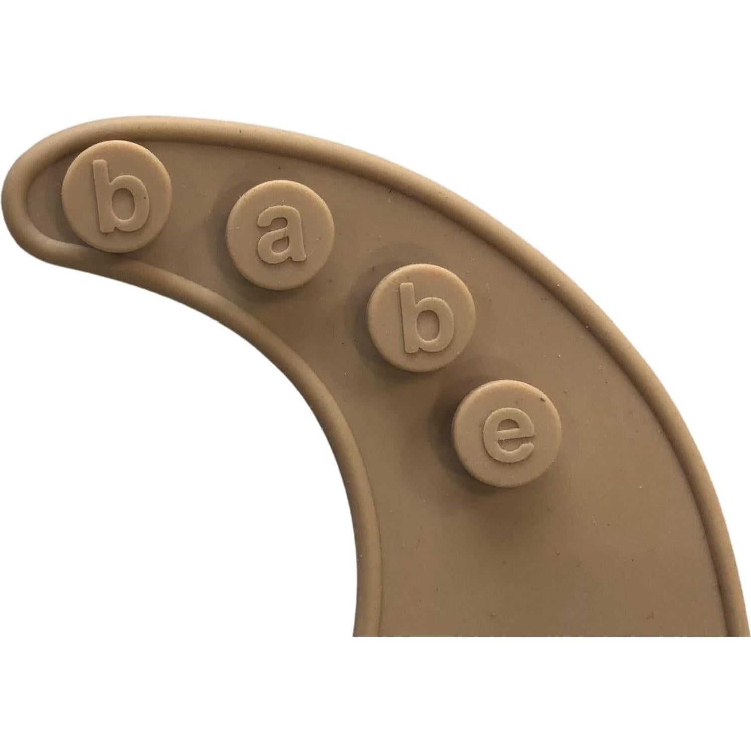 Baberos de Silicona Denver James - Ajustables y Lavables - 2 Pzs