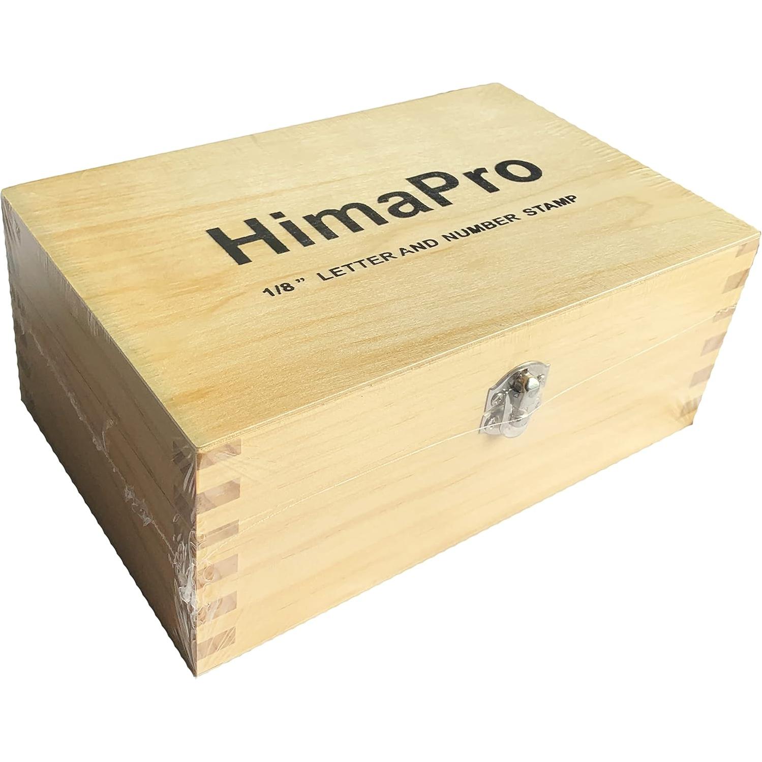 Juego de Sellos de Letras y Números HimaPro 36pcs Acero 3mm