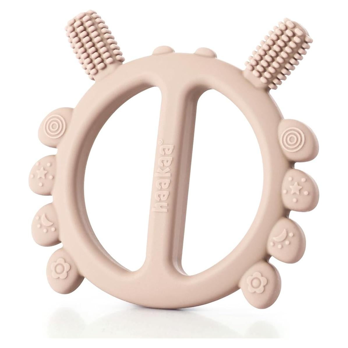 Chupete de Silicona Cangrejo Haakaa para Dentición Rubor