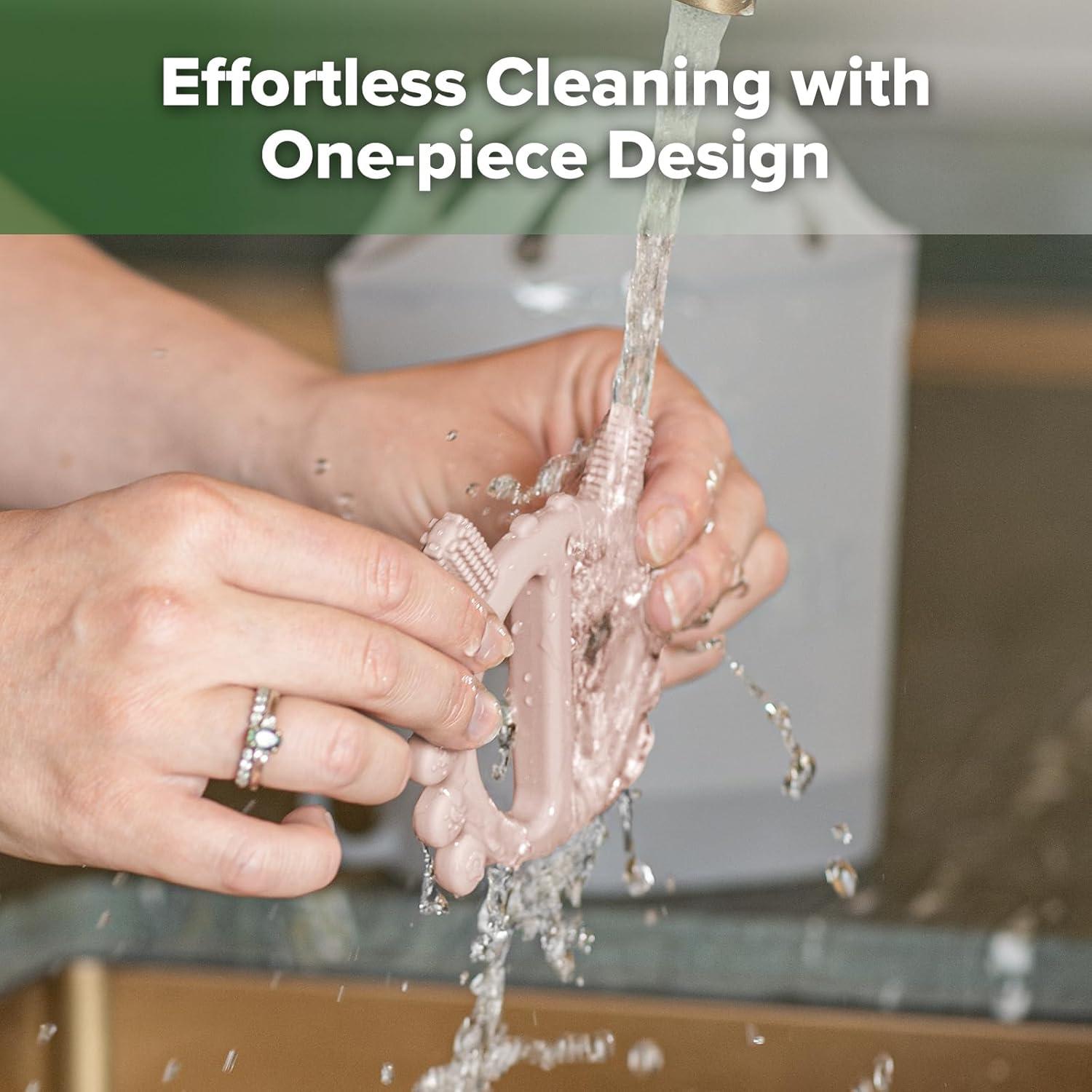 Chupete de Silicona Cangrejo Haakaa para Dentición Rubor