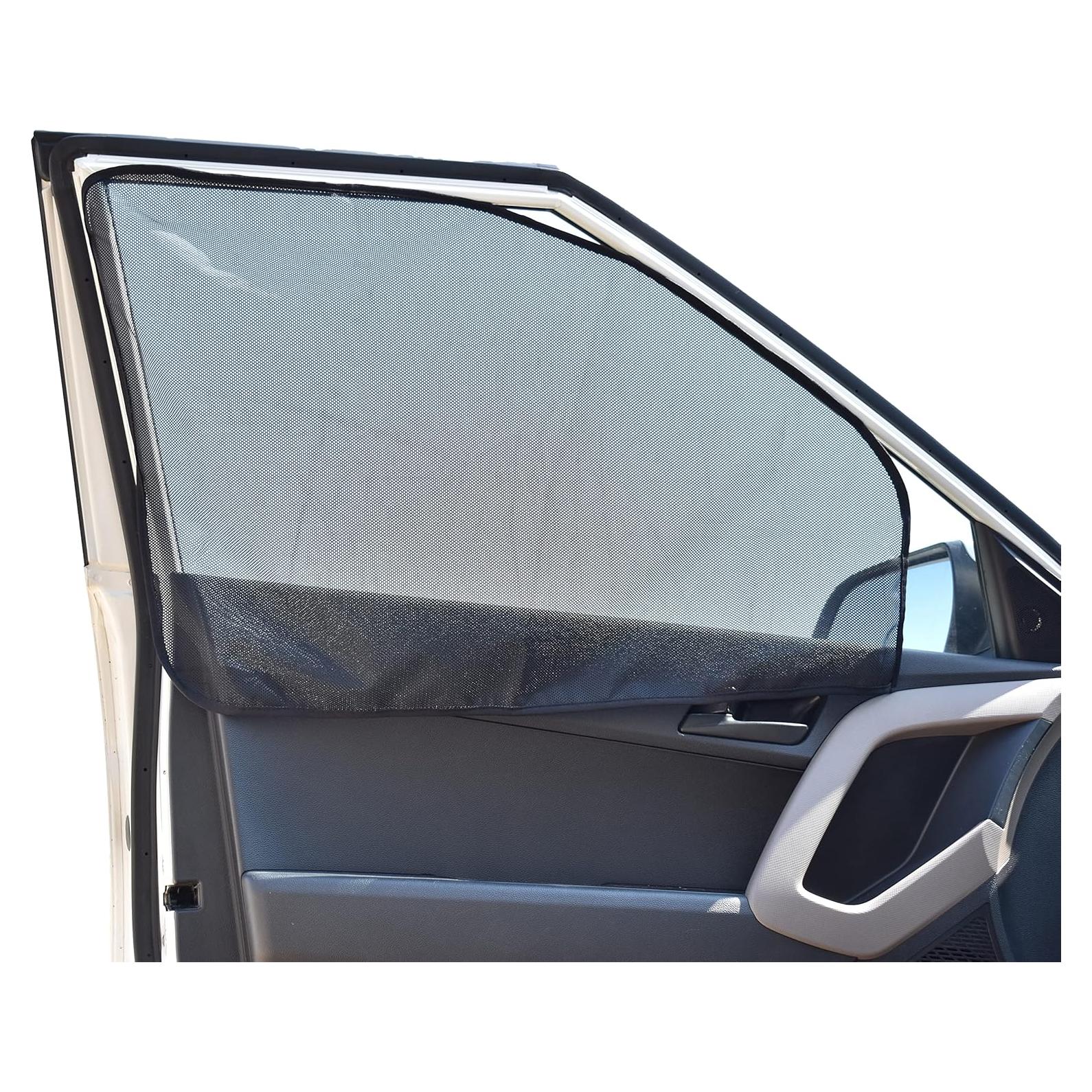 EcoNour Sombrillas Magnéticas para Ventanas de Auto 2 Pzas 61x48cm
