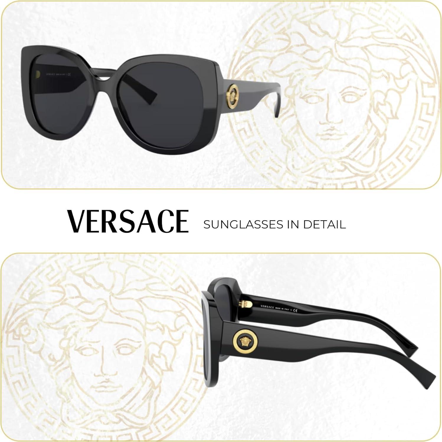 Gafas de sol Versace VE4387 para mujeres con kit de cuidado