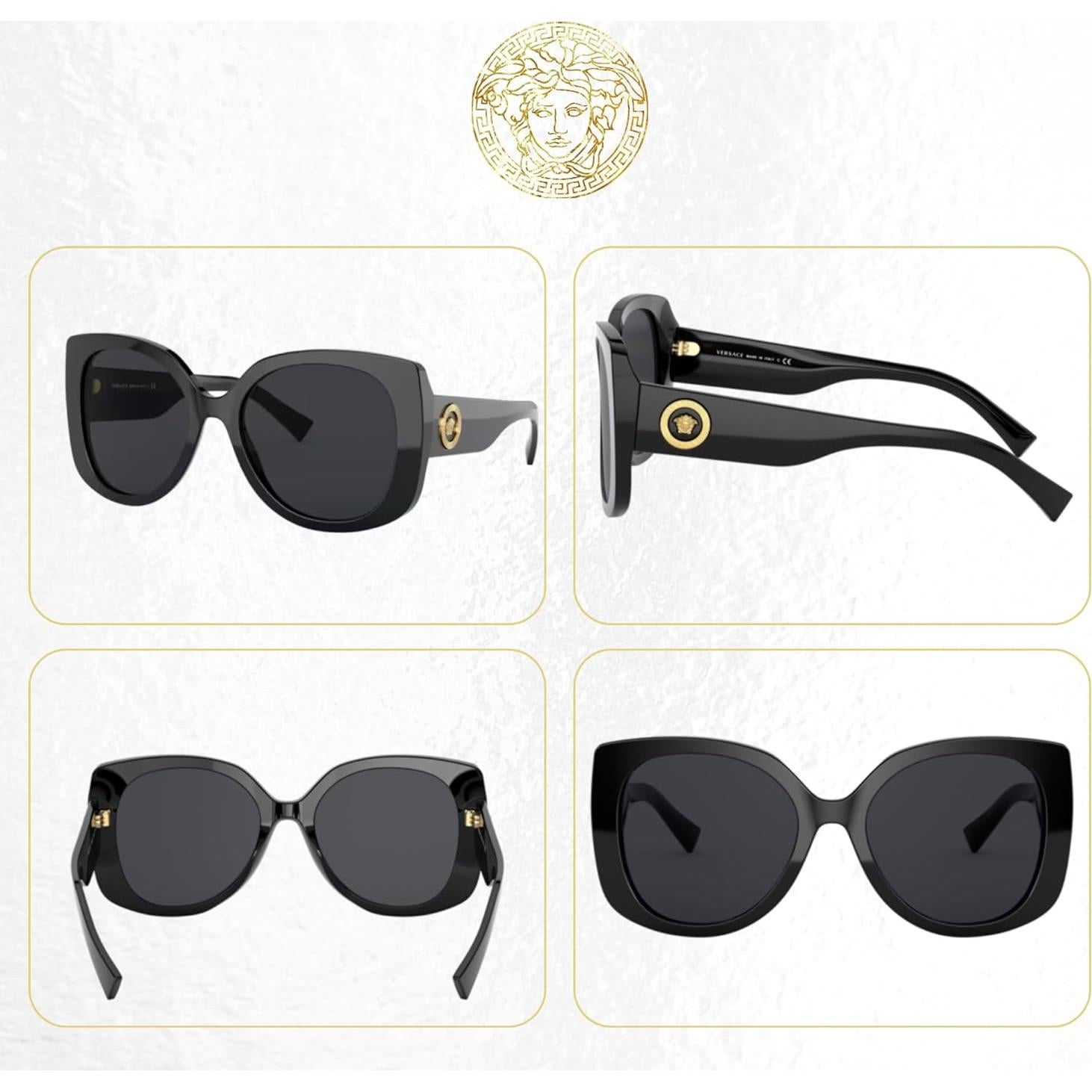 Gafas de sol Versace VE4387 para mujeres con kit de cuidado