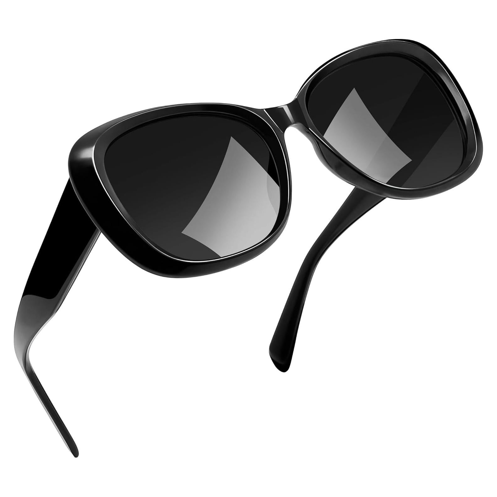 Gafas de sol Joopin de acetato grandes con protección UV polarizada