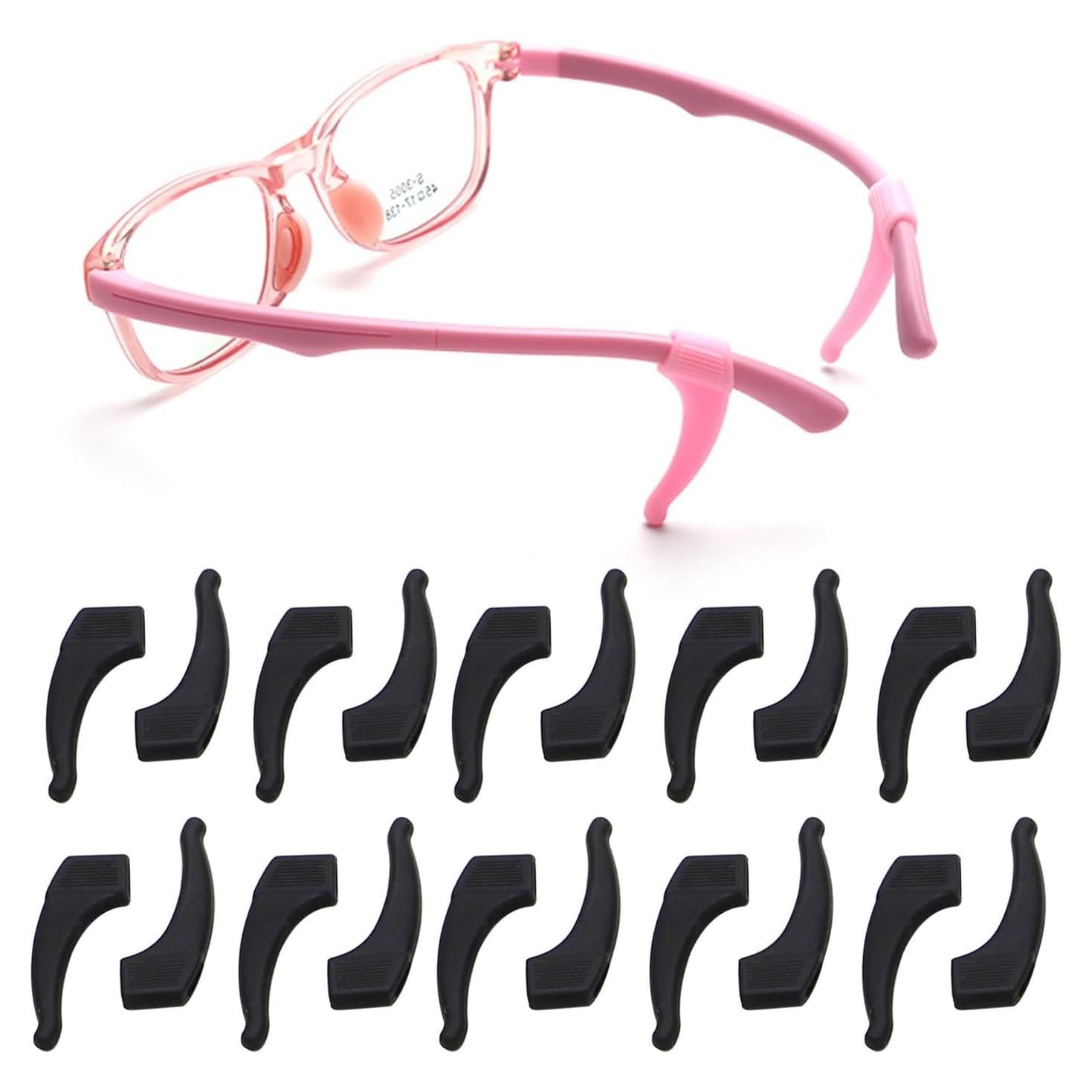 Ganchos de oreja para gafas OPUGIT - Silicona Antideslizante 10 pares