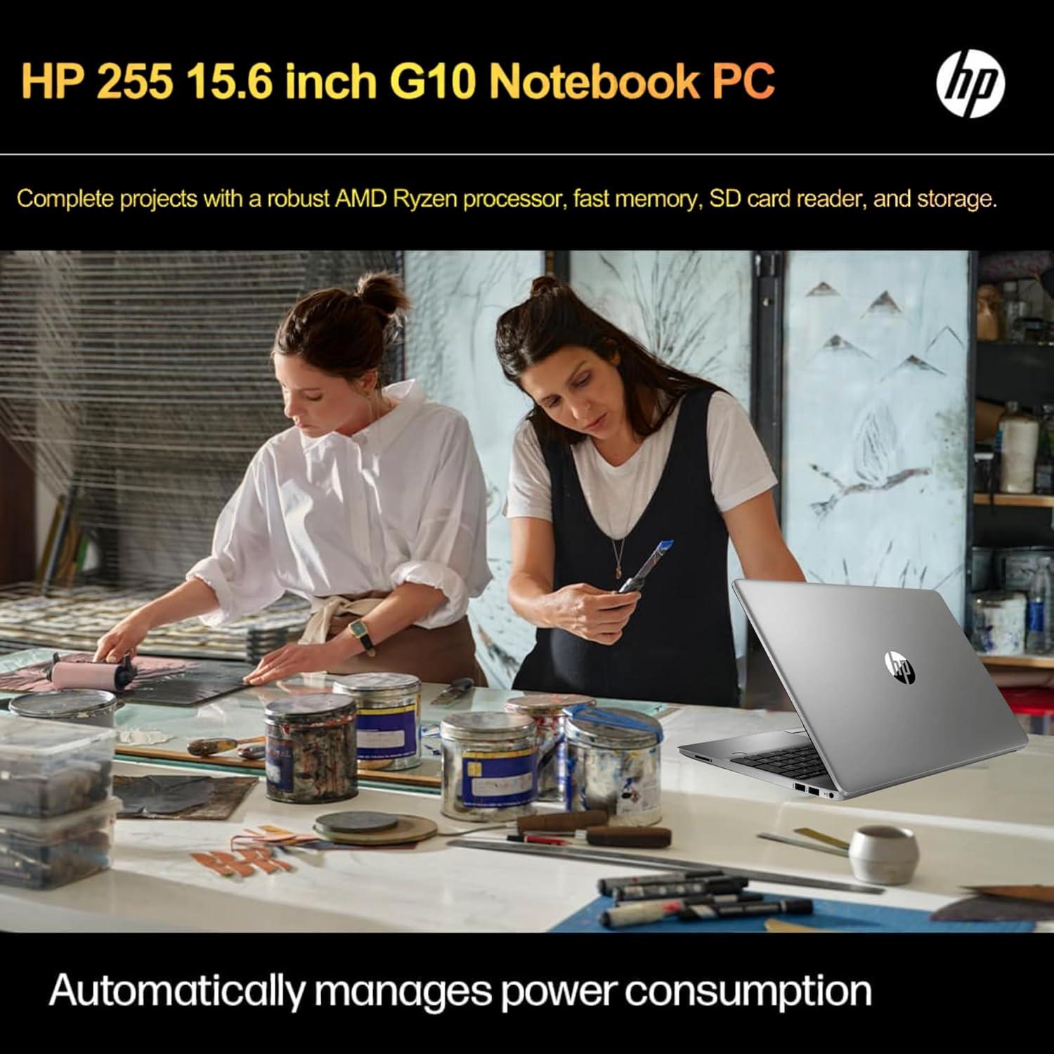 HP 255 G10 Portátil 16GB RAM 1TB SSD 15.6" Full HD Ryzen 3