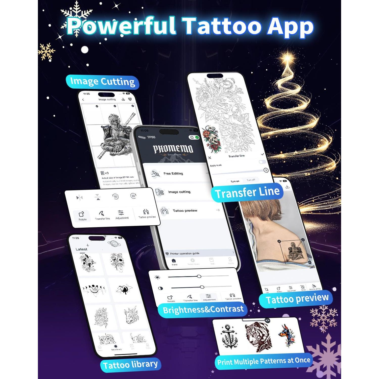 Impresora Tatuajes Inalámbrica LabelCreate TP88, Gris