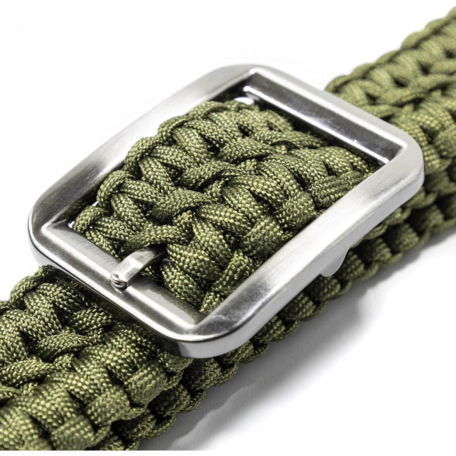 Cinturón de Supervivencia EDC ASR Outdoor Paracord 132 cm